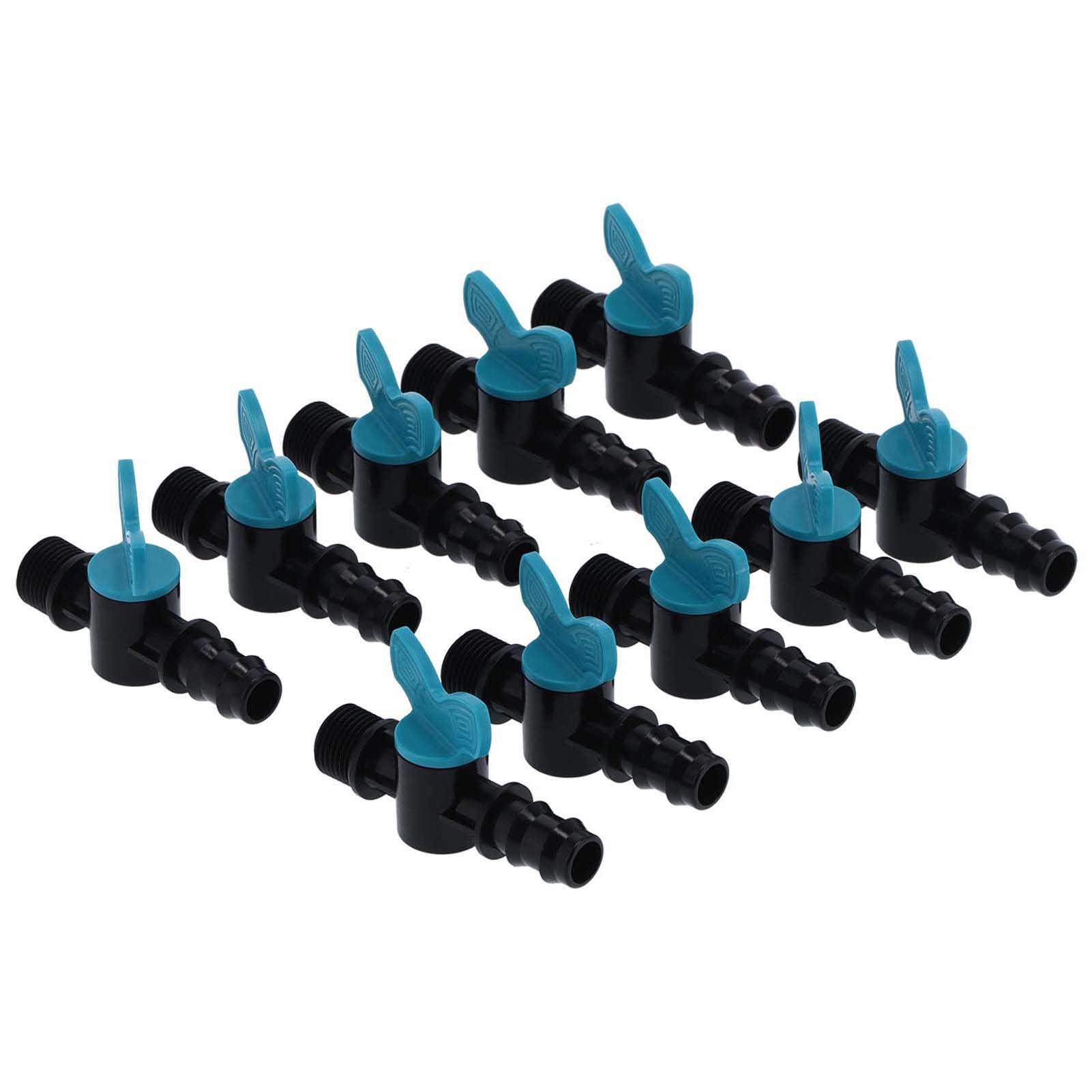 50PCS 20x1/2in Male Thread Irrigation Switch Valve Gate Valves for Garden Drip view 7