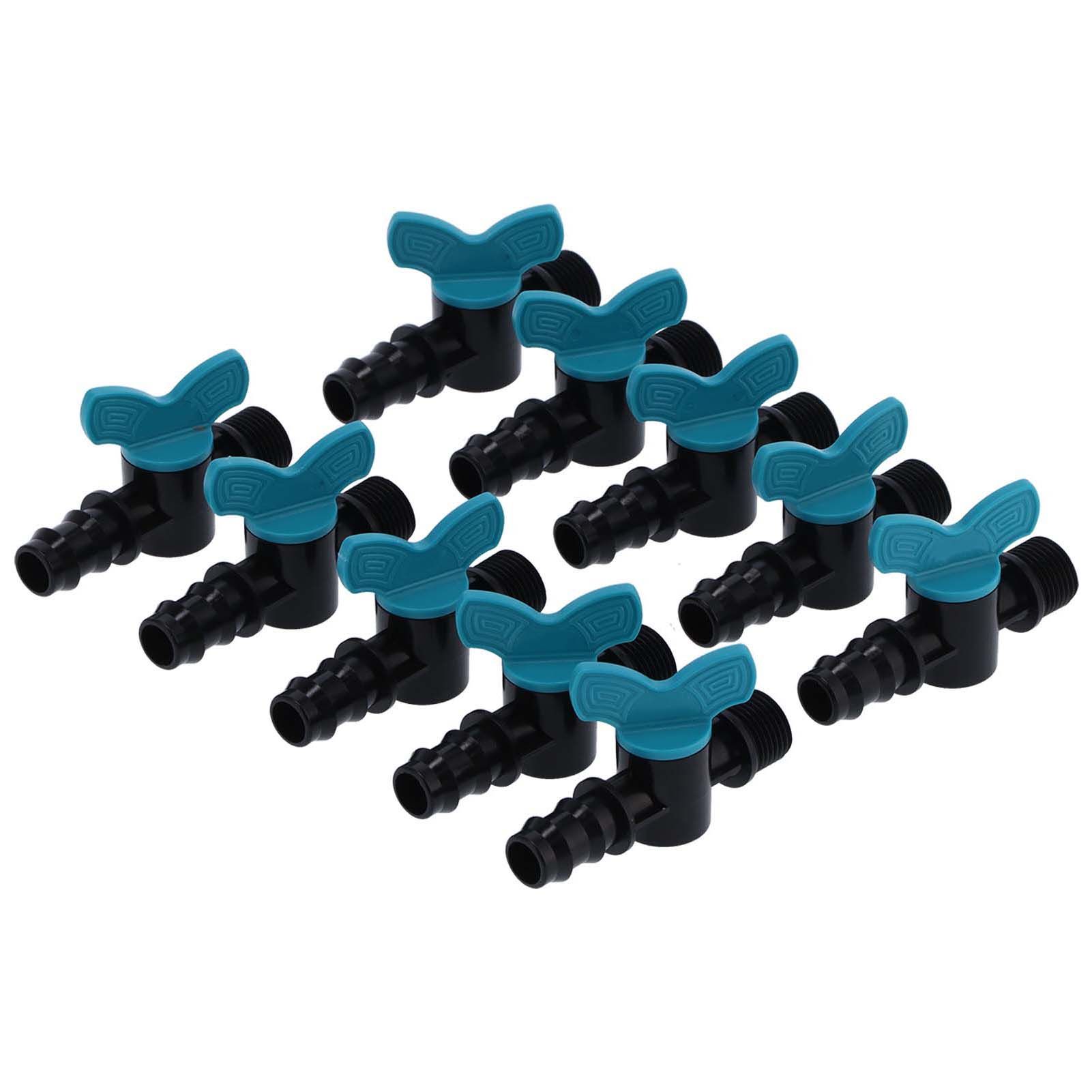 50PCS 20x1/2in Male Thread Irrigation Switch Valve Gate Valves for Garden Drip view 8
