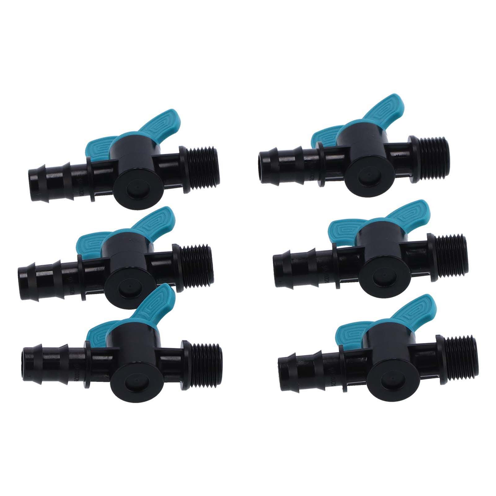 50PCS 20x1/2in Male Thread Irrigation Switch Valve Gate Valves for Garden Drip view 12