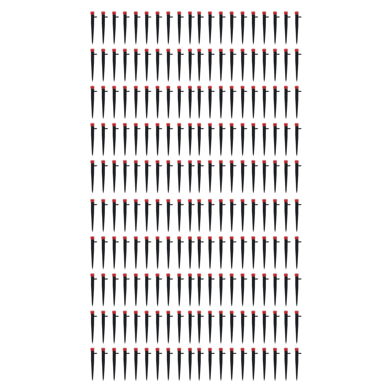200PCS 360 Degree 8‑Hole Adjustable Irrigation Dripper Water Flow Drip view 2