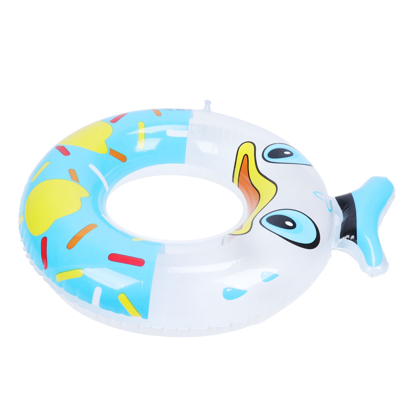 Kids Pool Tube Cartoon Swimming Ring Thickened Inflatable Pool Float Tube