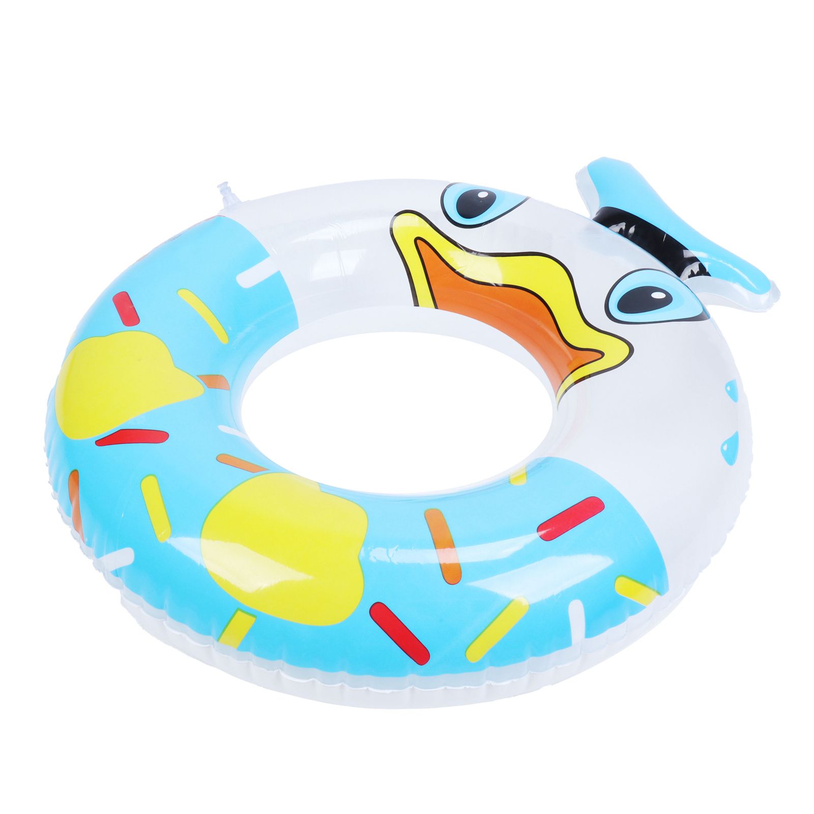 Kids Pool Tube Cartoon Swimming Ring Thickened Inflatable Pool Float Tube view 3