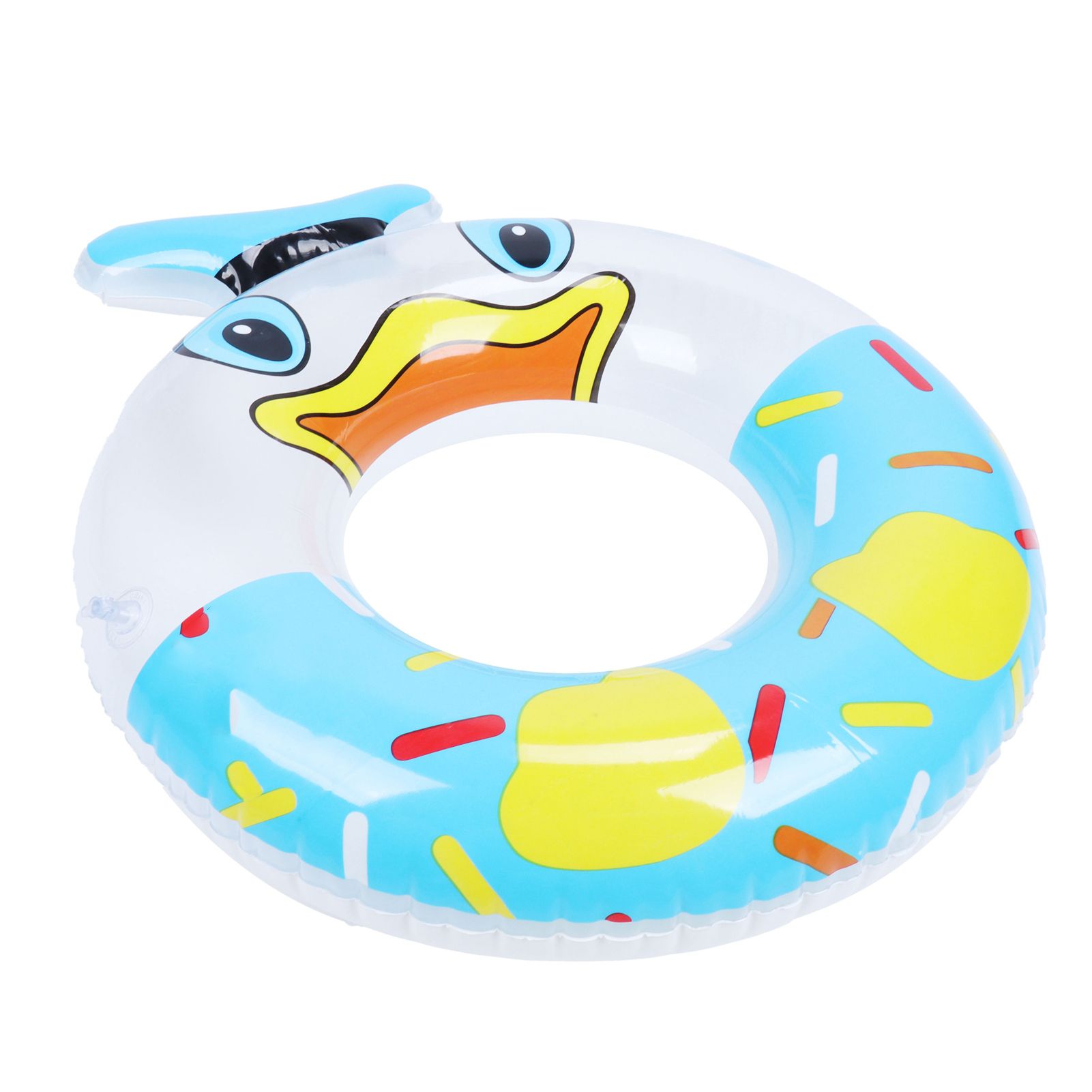 Kids Pool Tube Cartoon Swimming Ring Thickened Inflatable Pool Float Tube view 4
