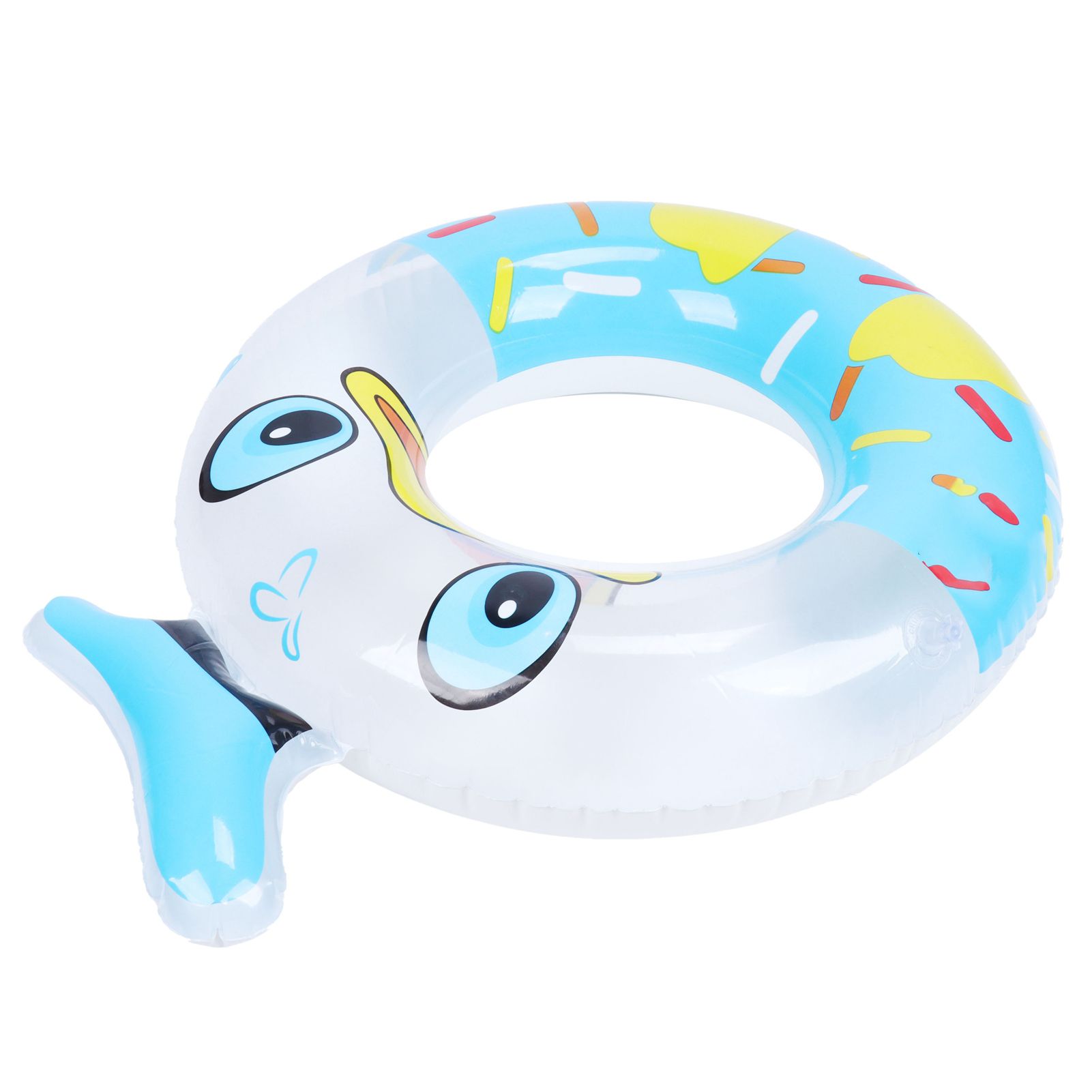Kids Pool Tube Cartoon Swimming Ring Thickened Inflatable Pool Float Tube view 7