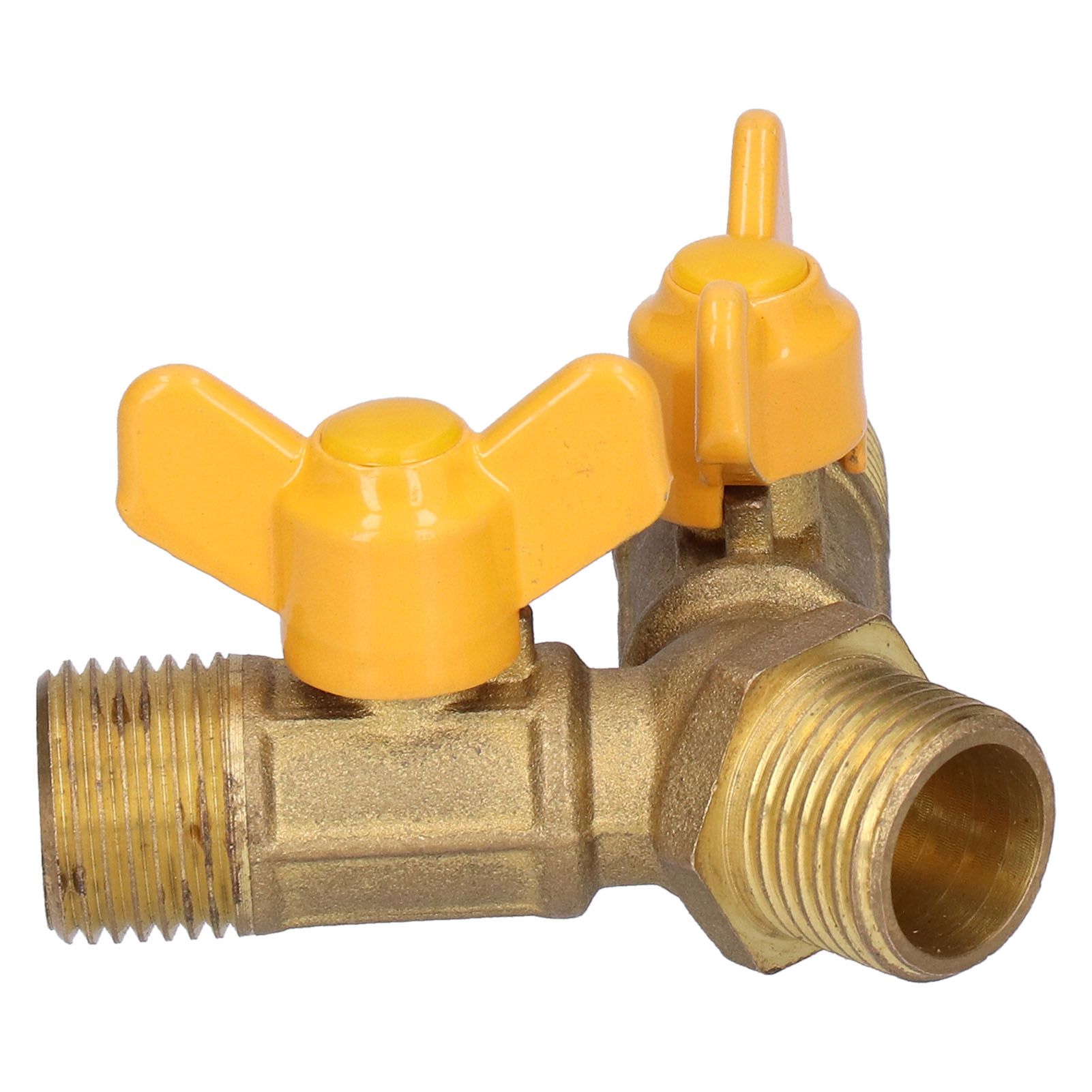 3 Way Fuel Gas Ball Valve G1/2 Male Thread Natural Gas Switch Fitting for Fuel view 6