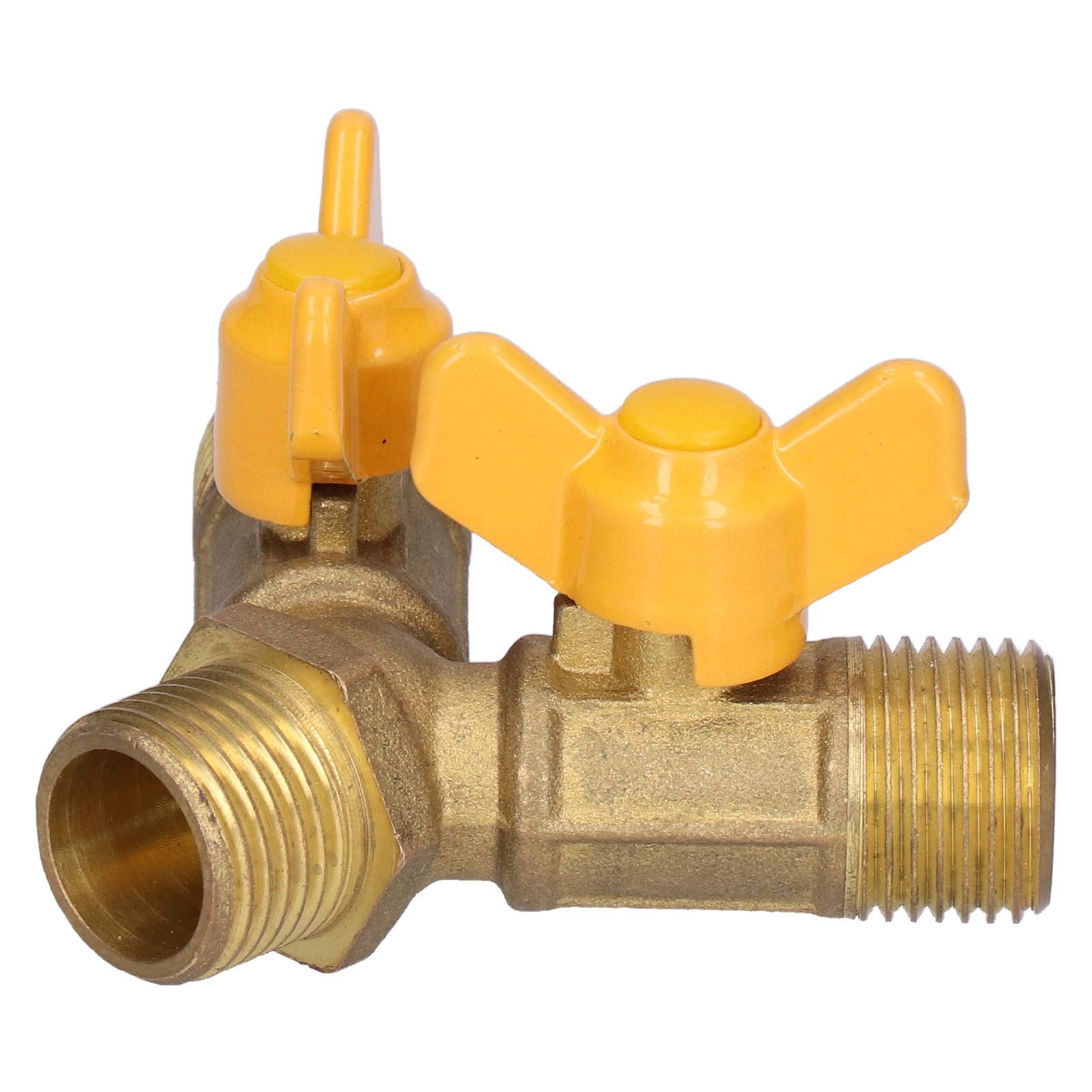 3 Way Fuel Gas Ball Valve G1/2 Male Thread Natural Gas Switch Fitting for Fuel view 7