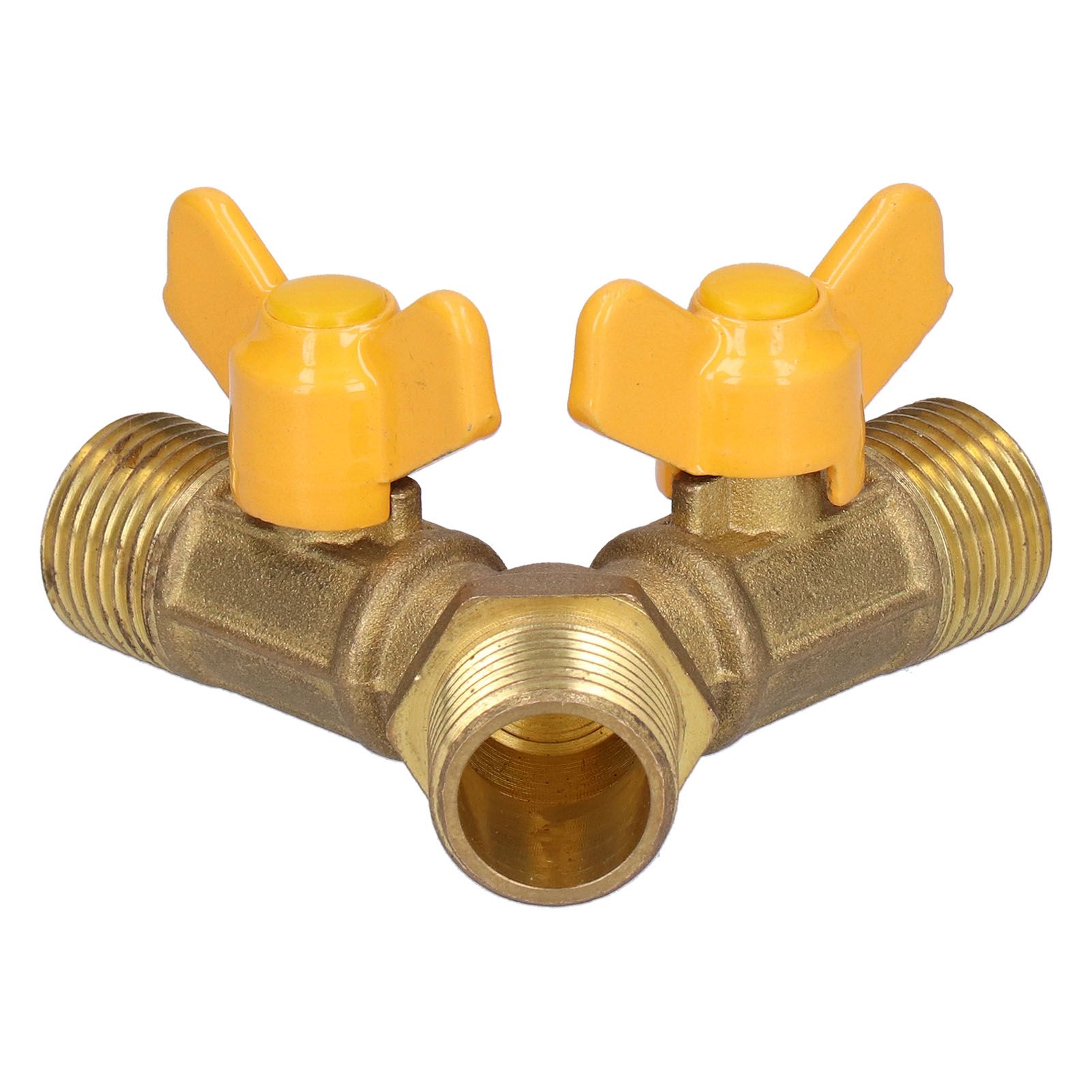 3 Way Fuel Gas Ball Valve G1/2 Male Thread Natural Gas Switch Fitting for Fuel view 8