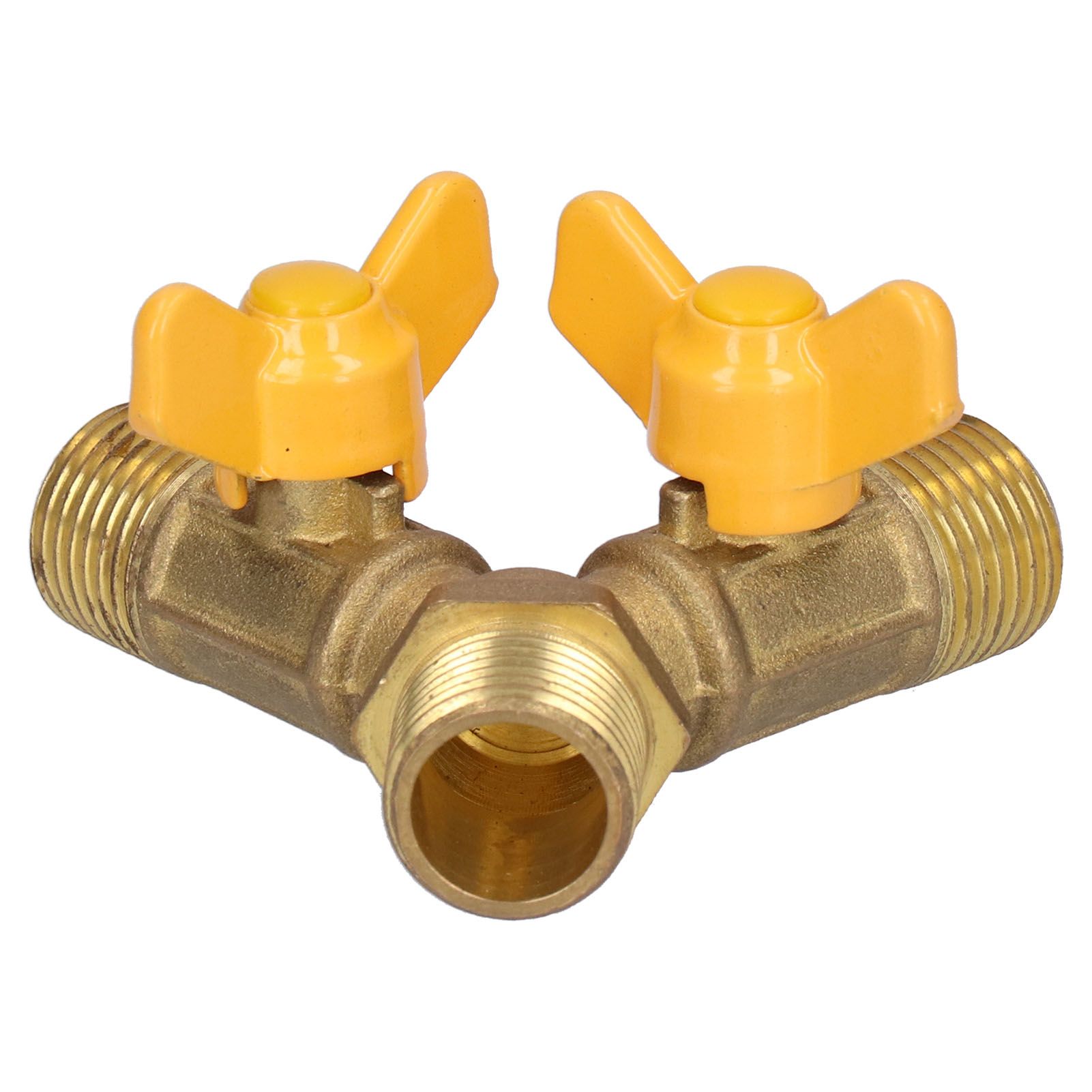 3 Way Fuel Gas Ball Valve G1/2 Male Thread Natural Gas Switch Fitting for Fuel view 9