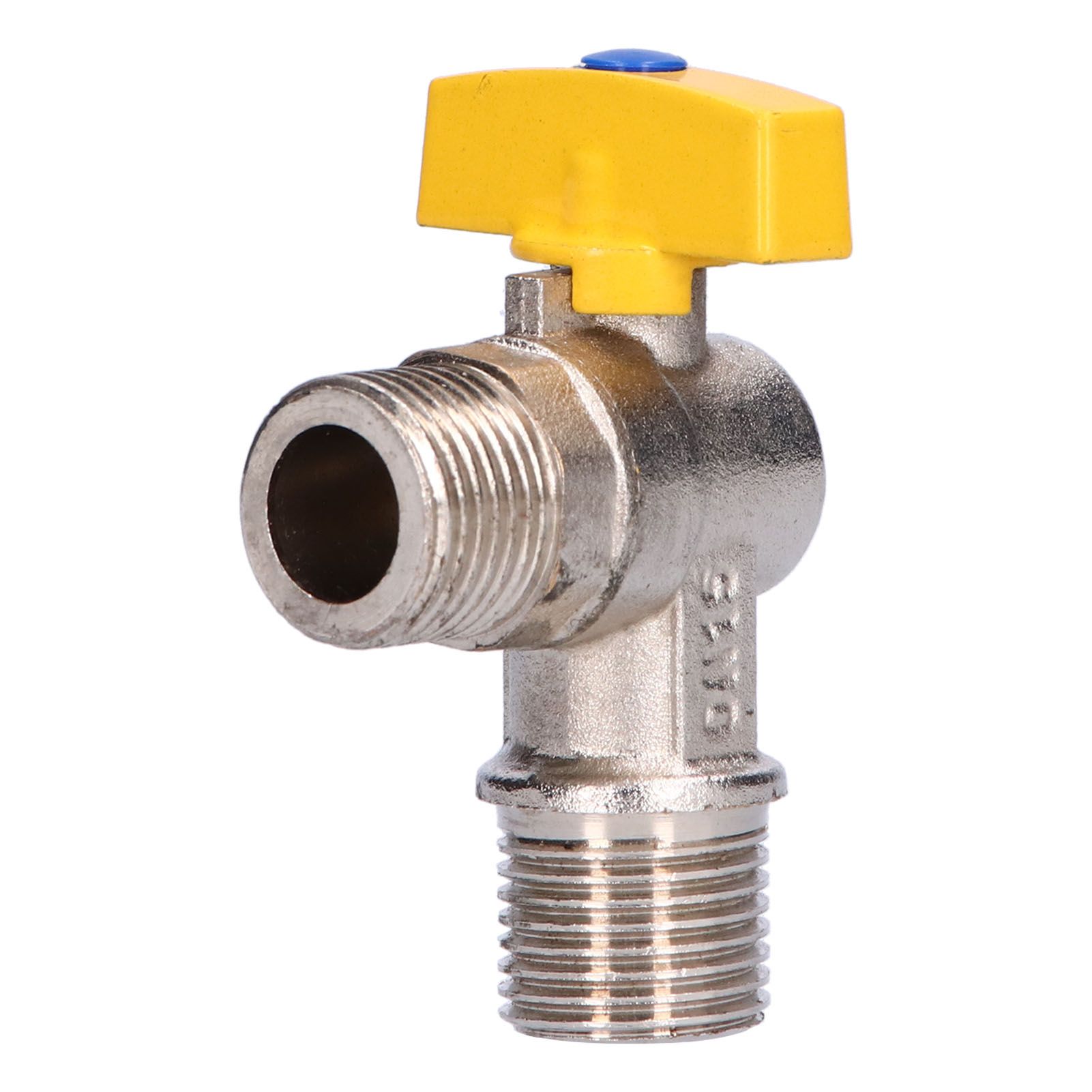 Natural Gas Valve G1/2 Male Thread Electroplating Angle Stop Valve Accessory Parts view 5