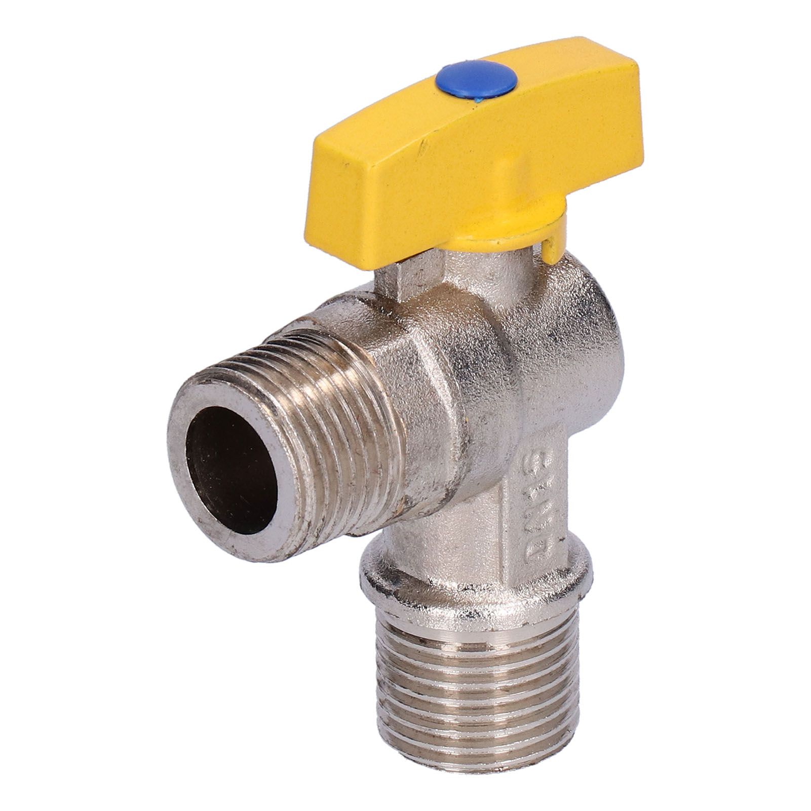 Natural Gas Valve G1/2 Male Thread Electroplating Angle Stop Valve Accessory Parts view 7