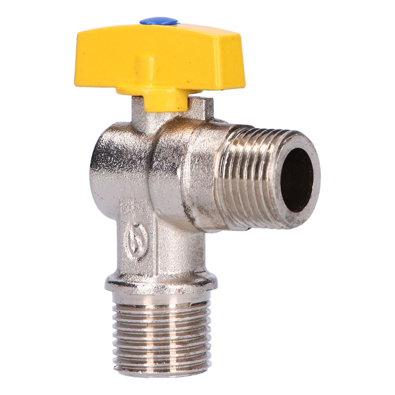 Natural Gas Valve G1/2 Male Thread Electroplating Angle Stop Valve Accessory Parts view 10