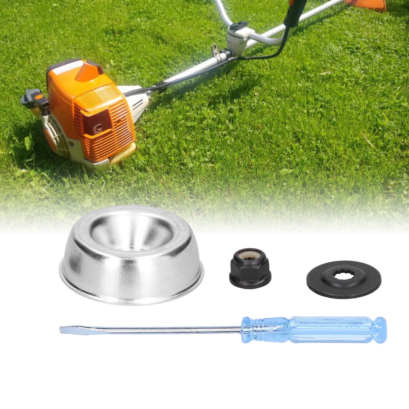 4Pcs/Set Blade Adapter Kit Thrust Washer Rider Plate for STIHL FS120 130 130R view 11