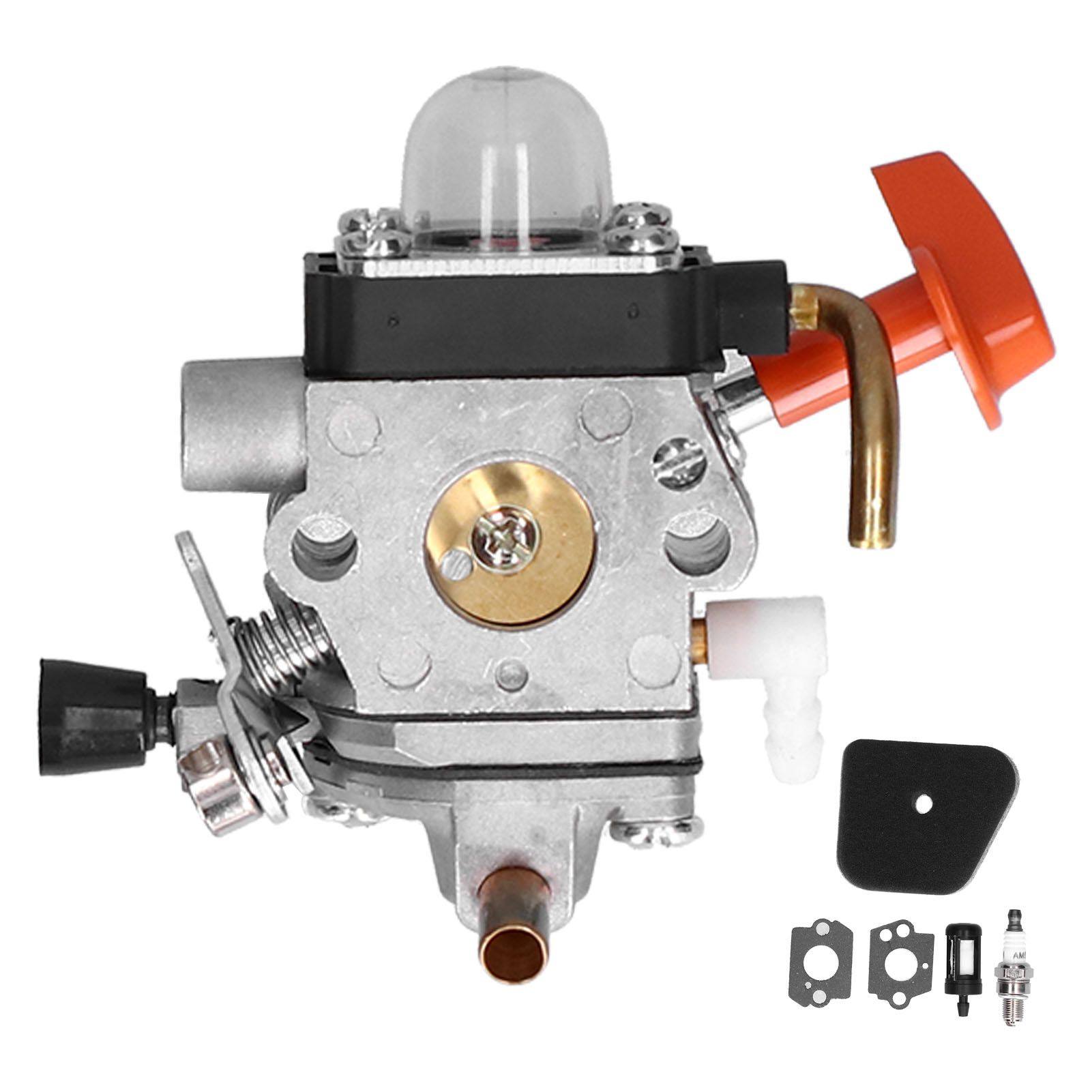 Carburetor Air Filter Fuel Filter Gasket Set for STIHL FS90 FS100 FS110 FS87 view 2