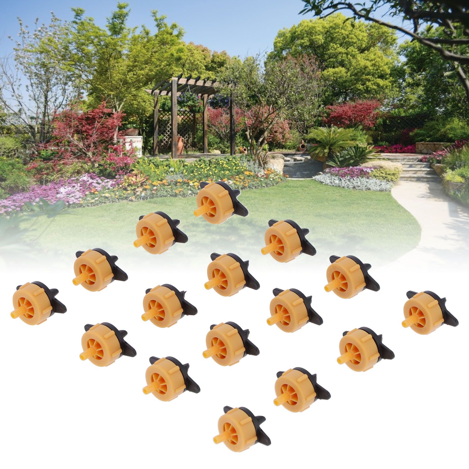 100Pcs 2L Compensating Drip Emitter Detachable Garden Irrigation Dripper for view 12