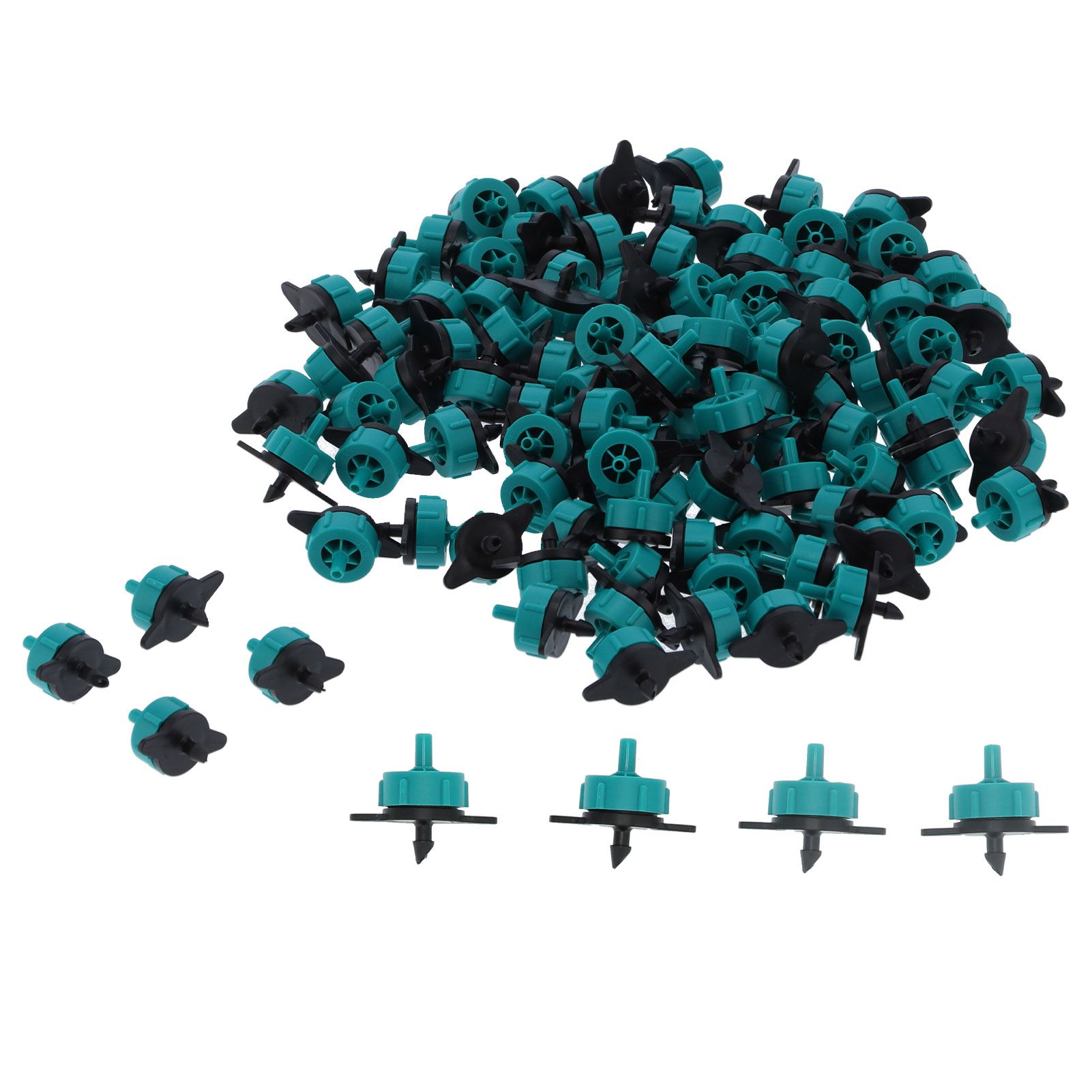 100Pcs 8L Pressure Compensating Drip Emitters for 4/7 Hose Horticultural view 8