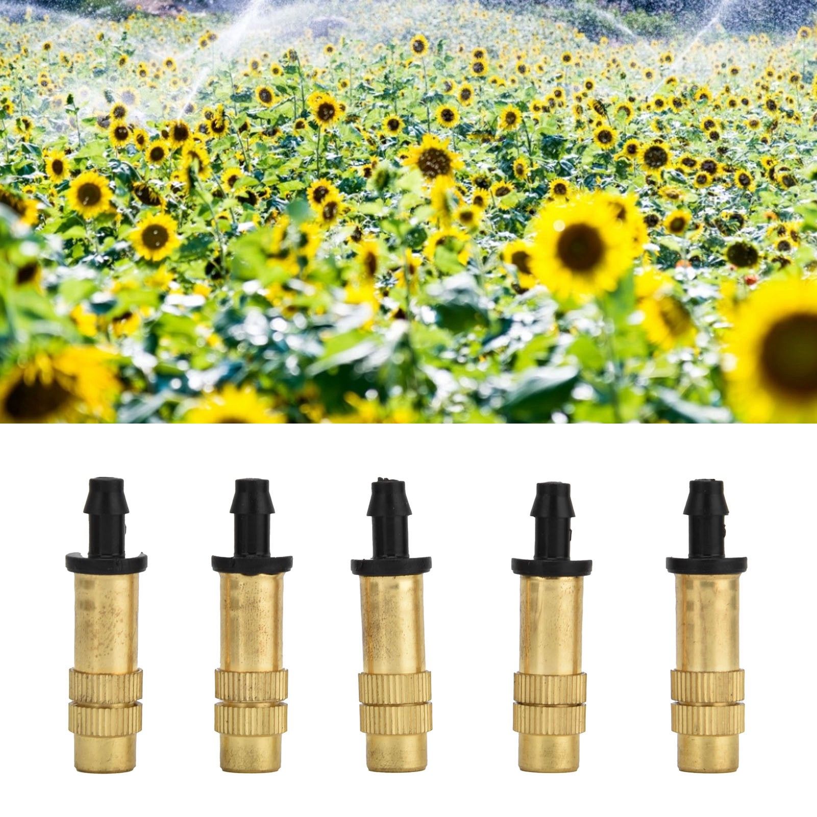 100PCS Single Hook Copper Atomizing Nozzle Drip Irrigation Sprayer Atomizing view 12