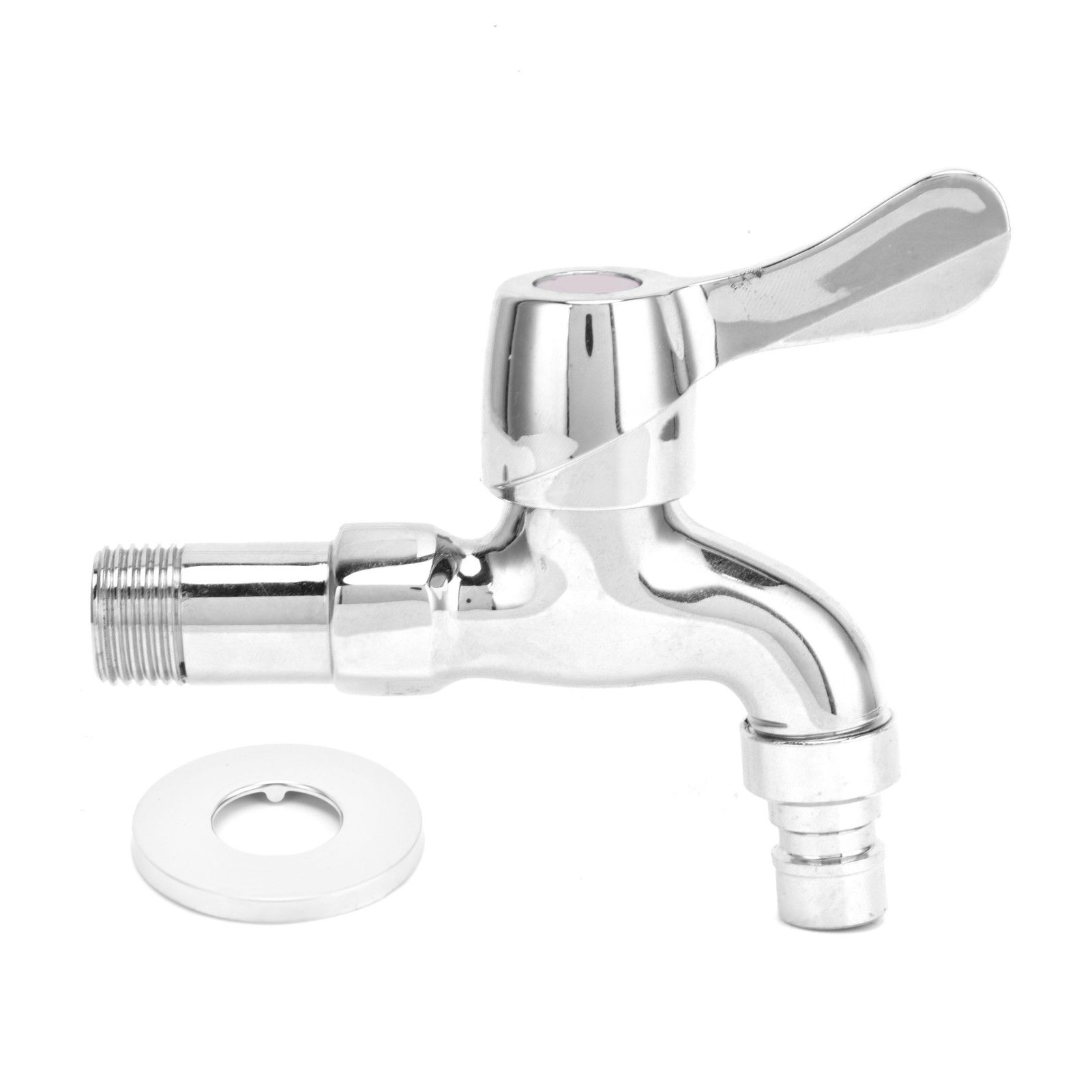 G1/2 Male Thread Faucet Stainless Steel MultiFunction Water Tap with Single view 2