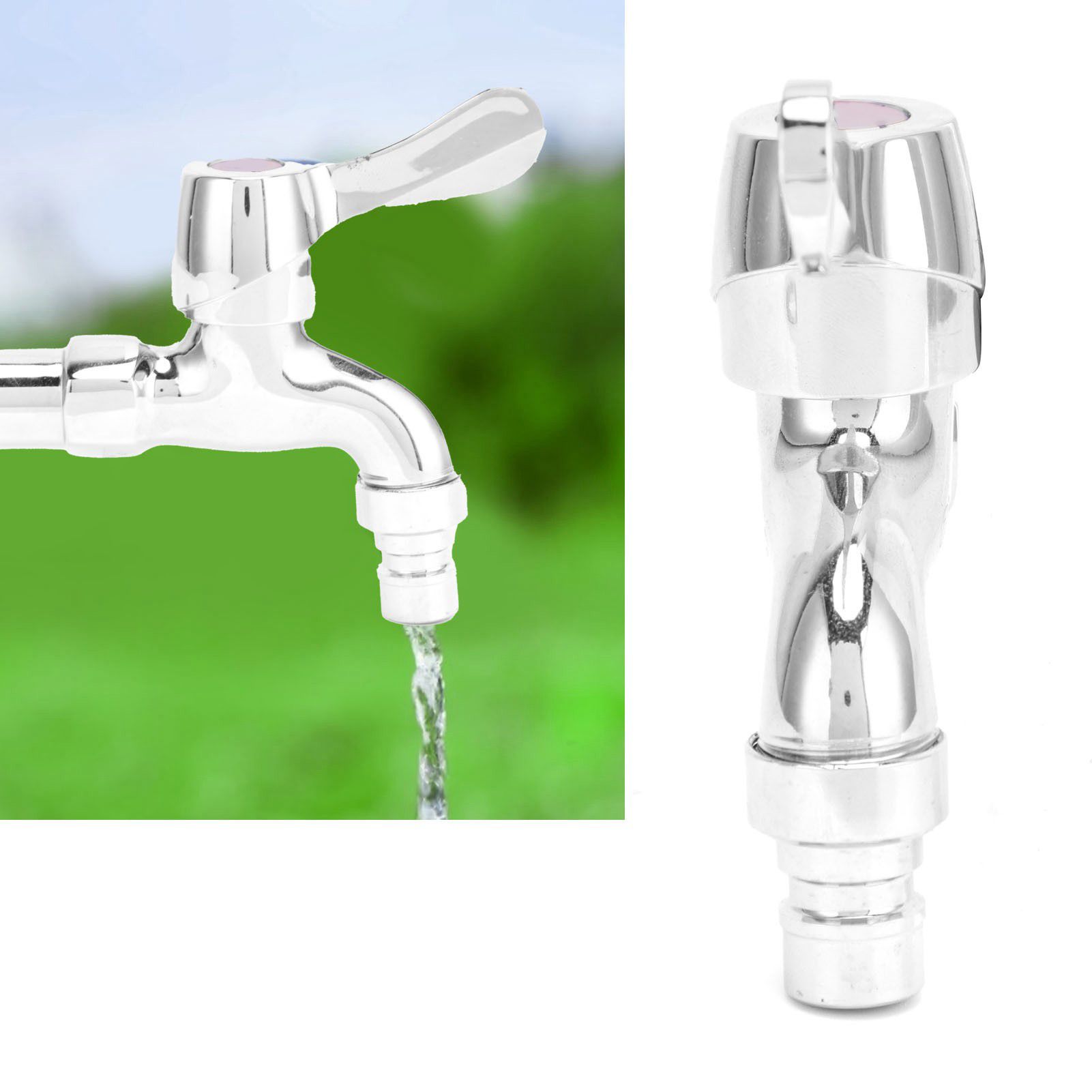 G1/2 Male Thread Faucet Stainless Steel MultiFunction Water Tap with Single view 12