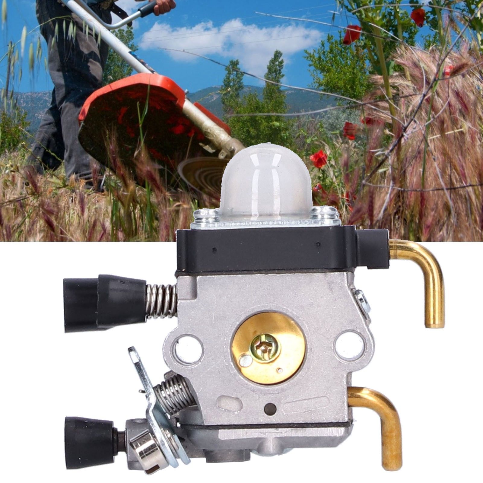 Carburetor Ignition Coil Fuel Filter Kit for STIHL FS80R FS85 FS80 HS80 HT75 view 12