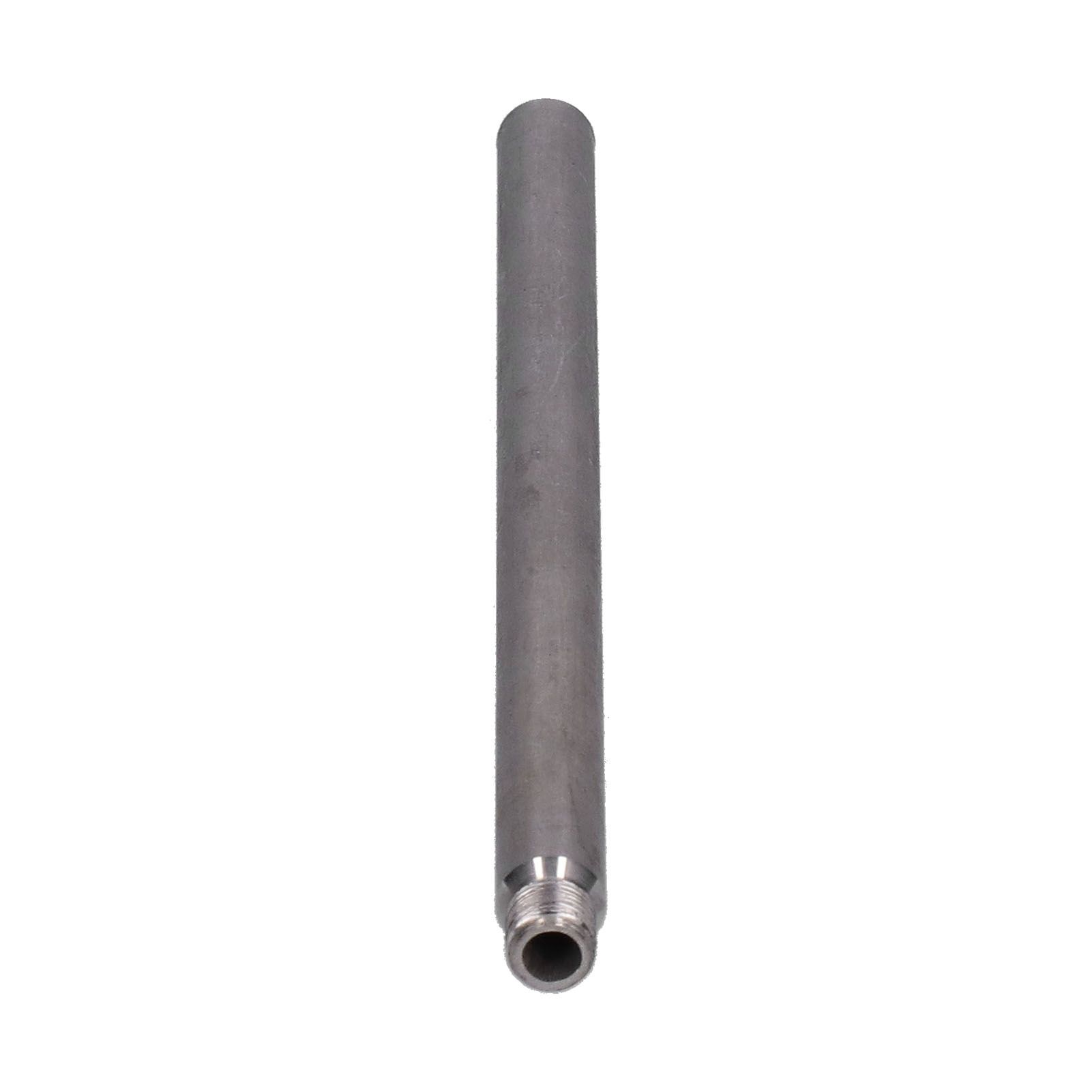 G1/8 Pipe Fitting Stainless Steel Weld Extension Rod Pipe Connector Adapter 20cm — image 1