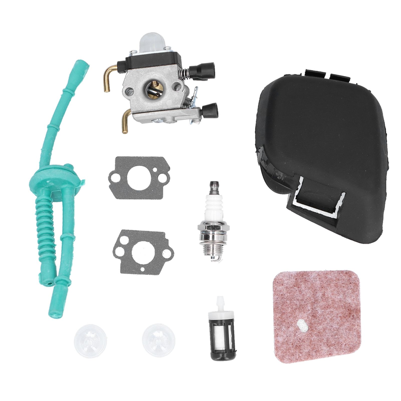 Carburetor Kit Aluminum Easy to Install Carburetor Air Filter Cover view 2