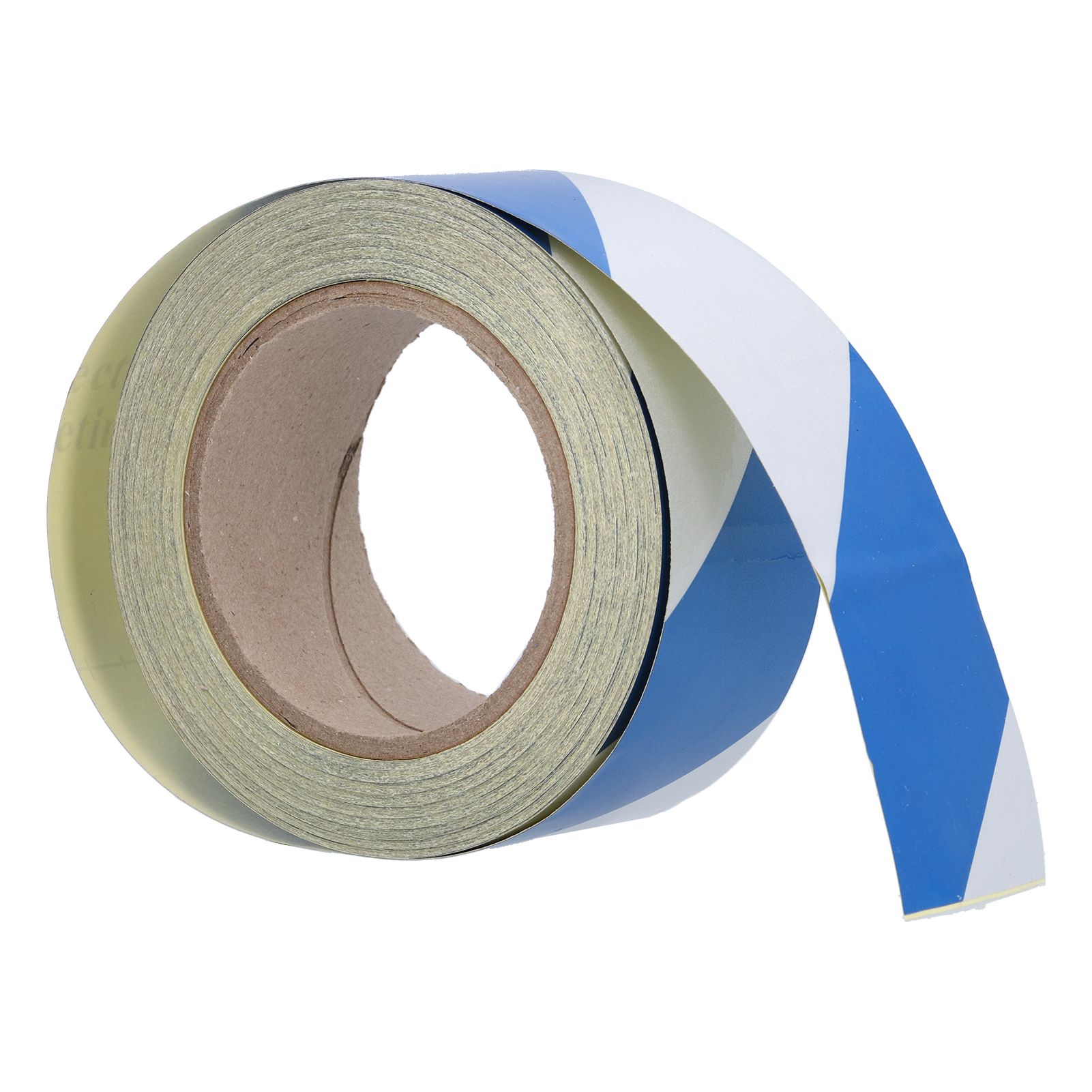5cmx30m Reflective Safety Warning Tape Blue White Striped Hazard Marking Tape view 5