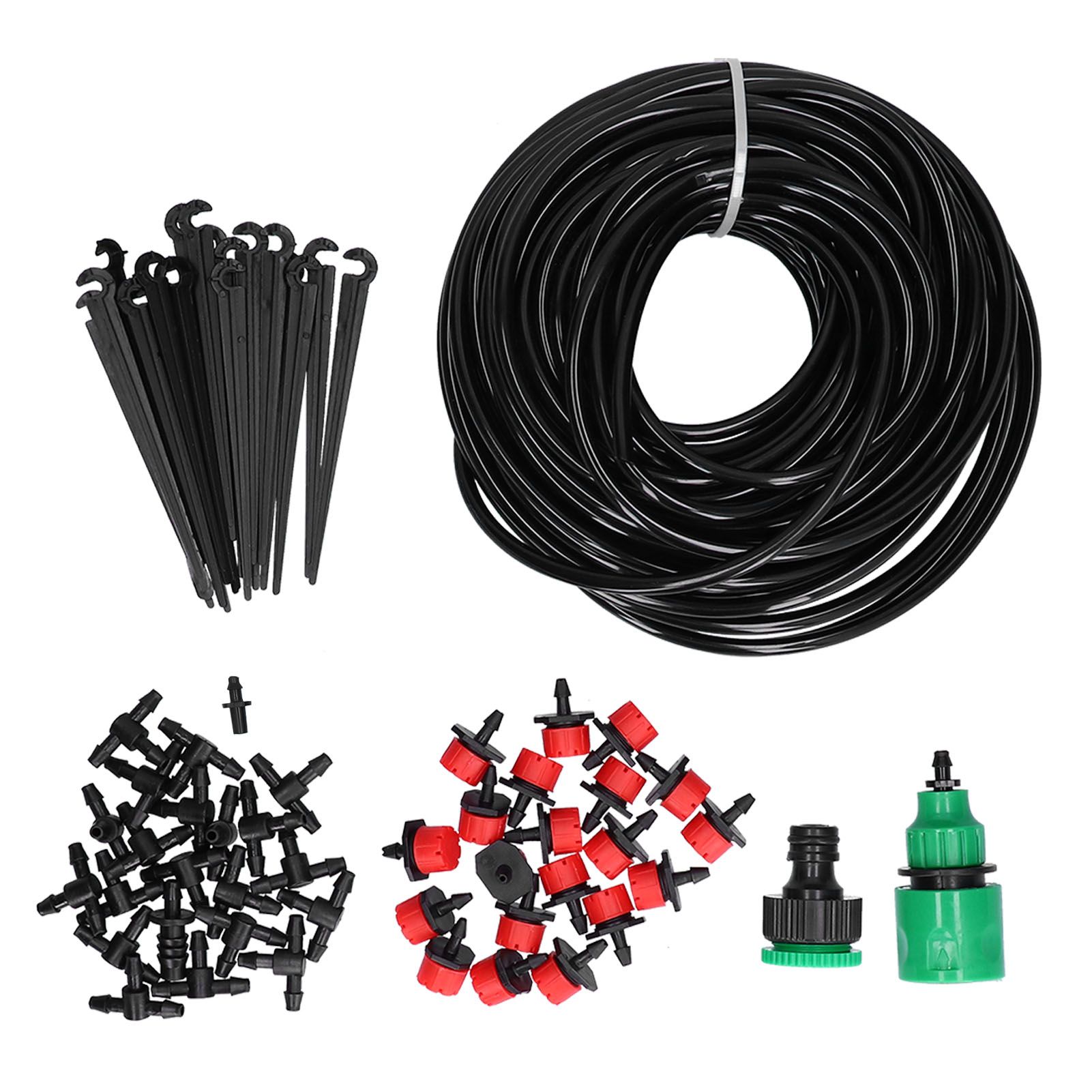 20M 4/7 Hose Garden Irrigation System Automatic Drip Irrigation Kit Adjustable view 2
