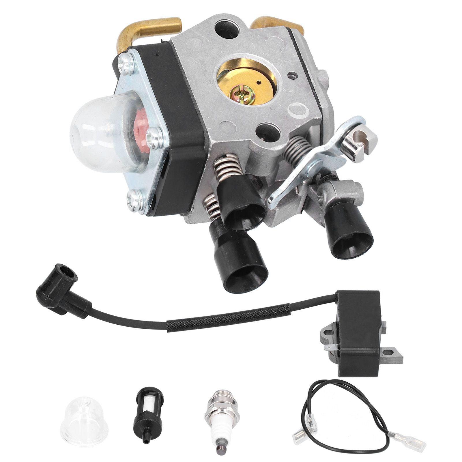 Carburetor Ignition Coil Sparking Plug Set for STIHL FS75 FS80 FS85 FC85 HT70 view 5