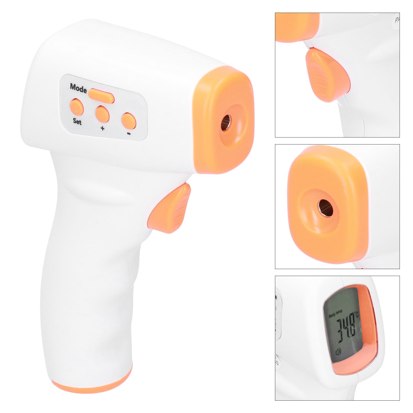 Veterinary Infrared Thermometer Fast Non Contact Livestock Thermometer for Cow view 4