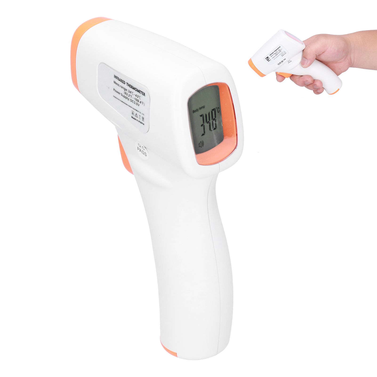 Veterinary Infrared Thermometer Fast Non Contact Livestock Thermometer for Cow view 5