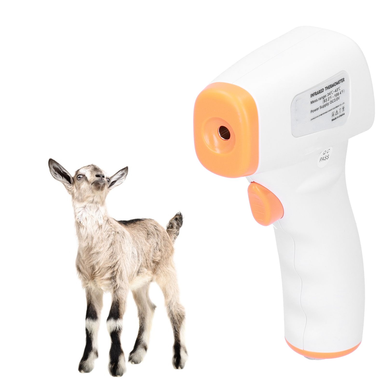 Veterinary Infrared Thermometer Fast Non Contact Livestock Thermometer for Cow view 11
