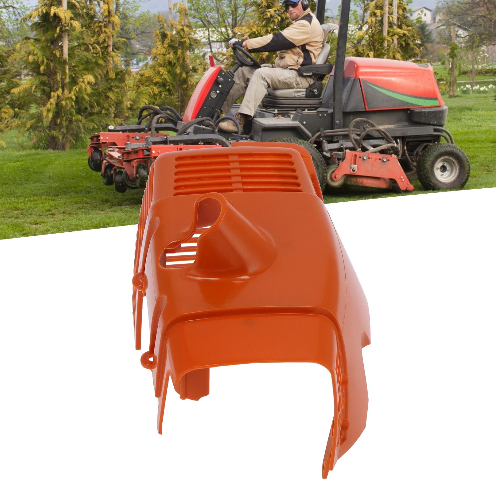 Engine Cover Shroud Replacement Fit for STIHL FS120 200 250 300 350 Trimmer view 11