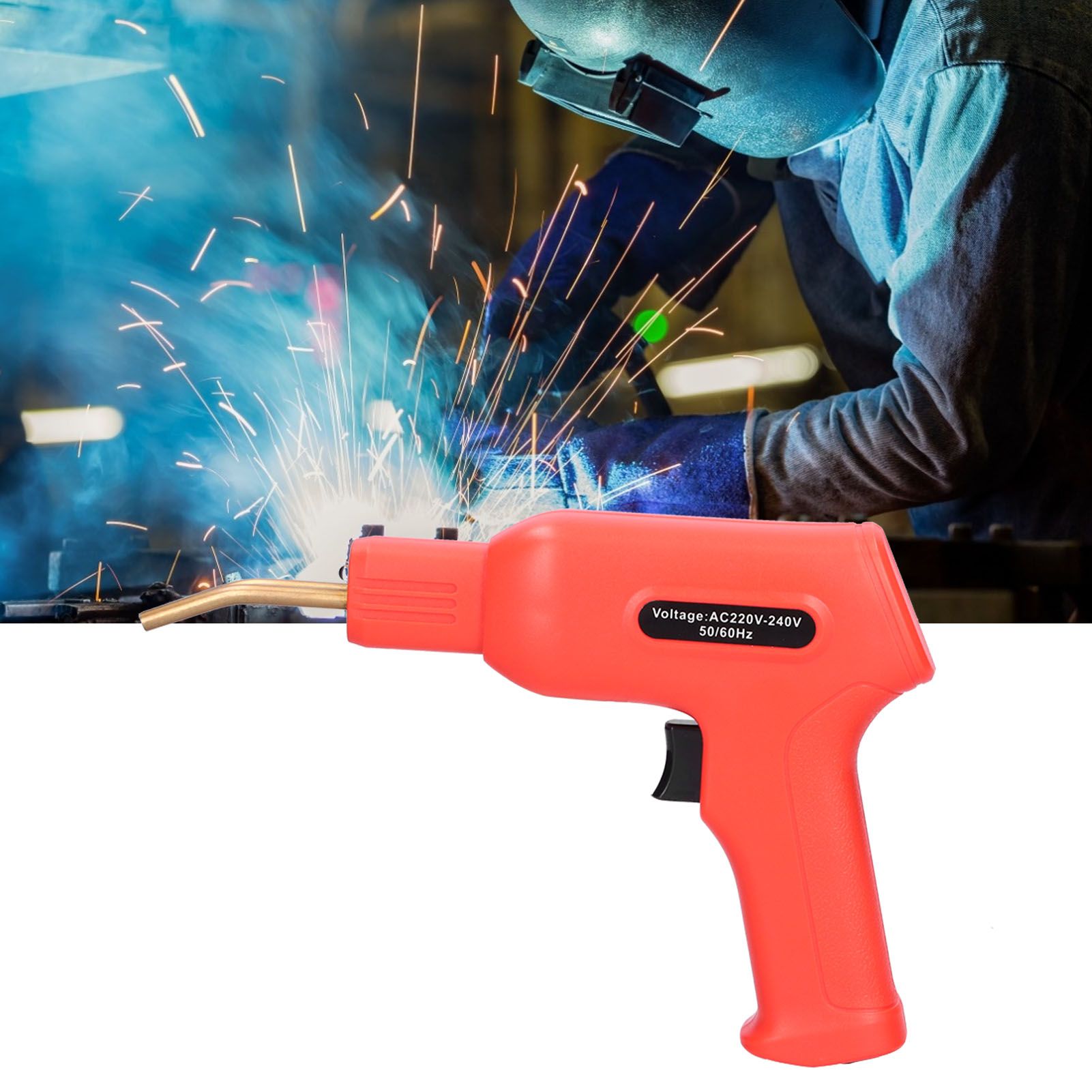 Handheld Plastic Welding Machine Hot Stapler Repair Welding Tool for Home view 12