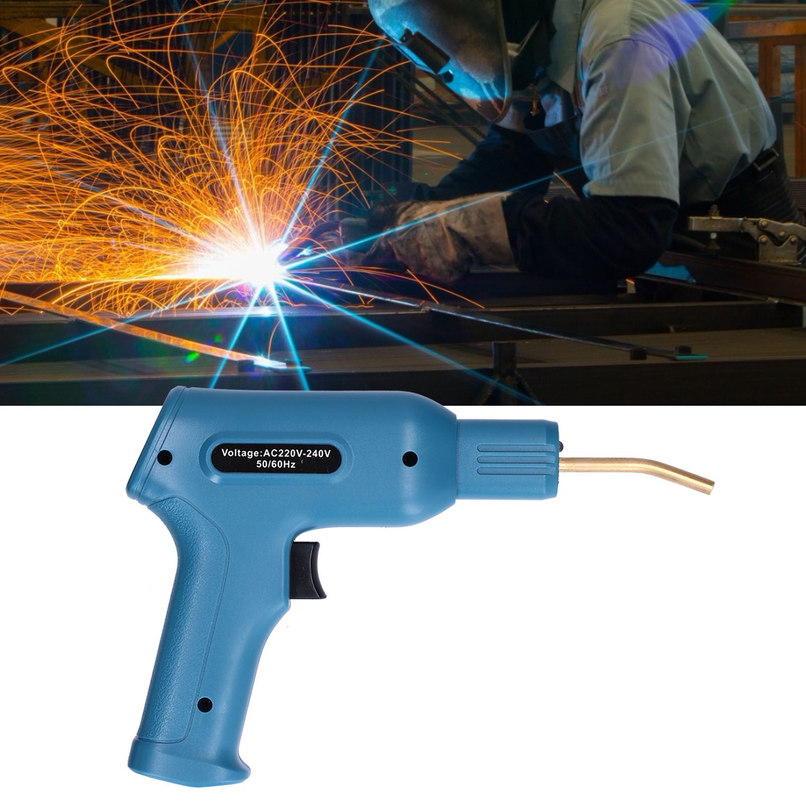 Handheld Plastic Welding Machine Repairing Stapler Welding Tool for Home view 12