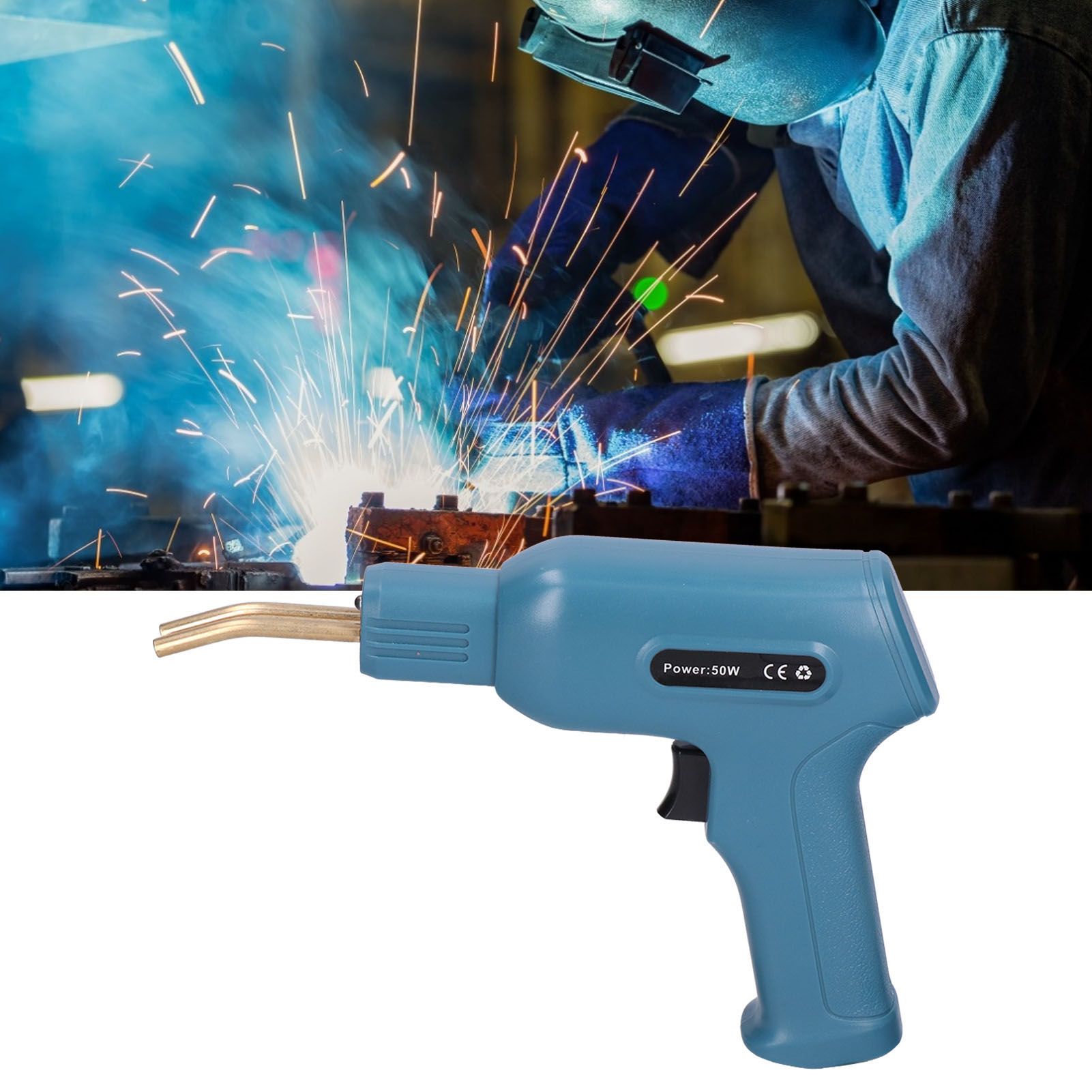 Handheld Plastic Welding Machine Repairing Stapler Welding Tool for Home view 11