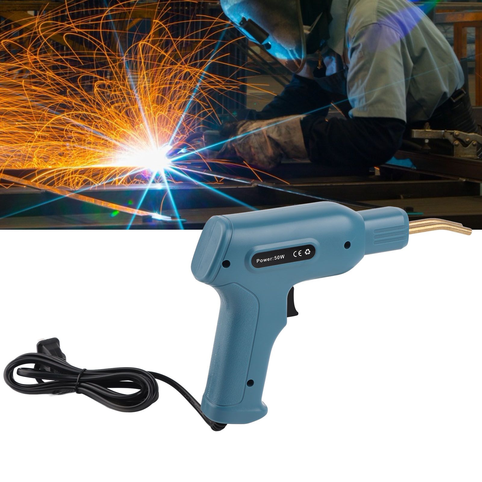 Handheld Plastic Welding Machine Repairing Stapler Welding Tool for Home view 12