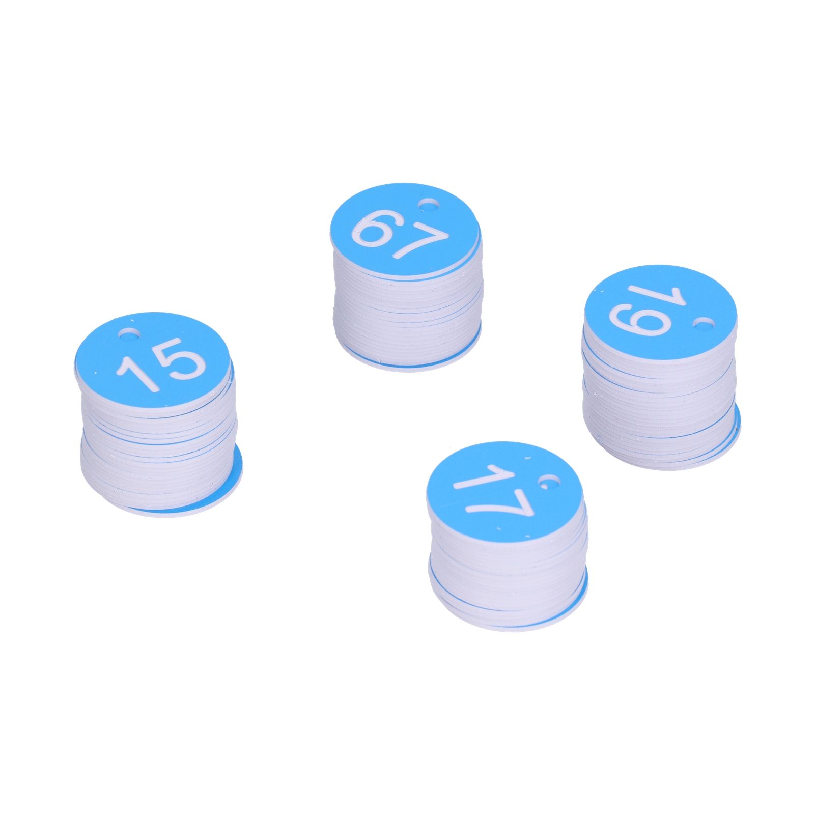 100Pcs Round Number Tag Beehive Sign Marker Labels with Hole Farm Beekeeping view 6