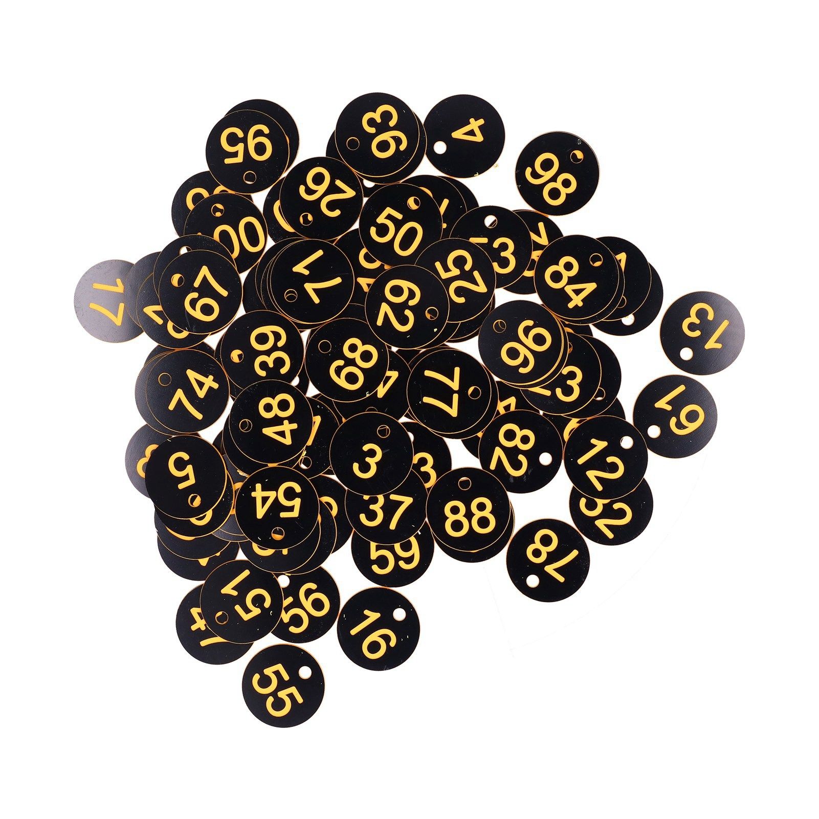 100Pcs Round Number Tag Beehive Sign Marker Labels with Hole Farm Beekeeping view 6