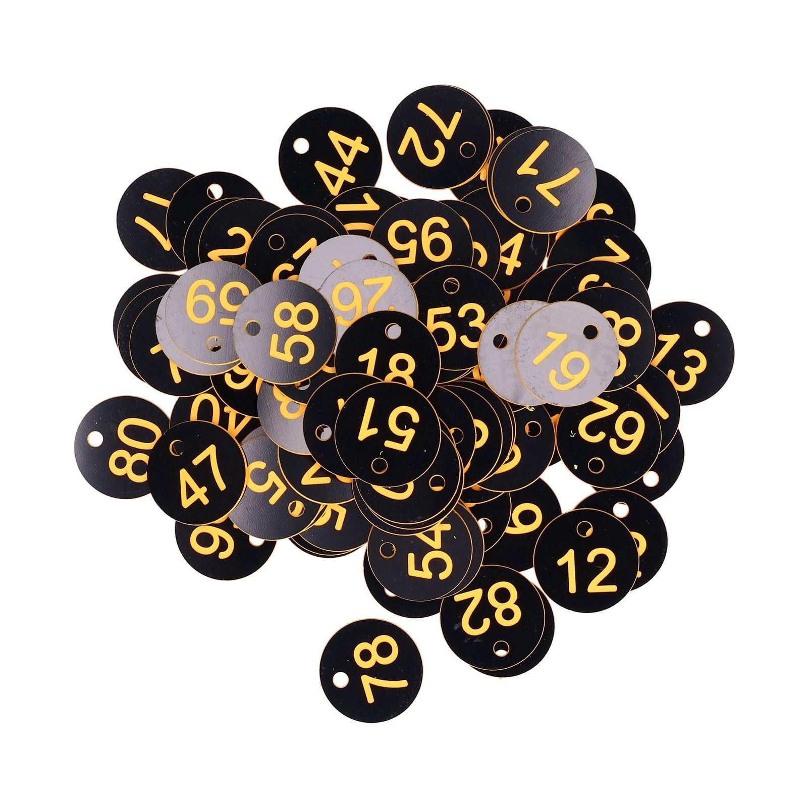 100Pcs Round Number Tag Beehive Sign Marker Labels with Hole Farm Beekeeping view 7