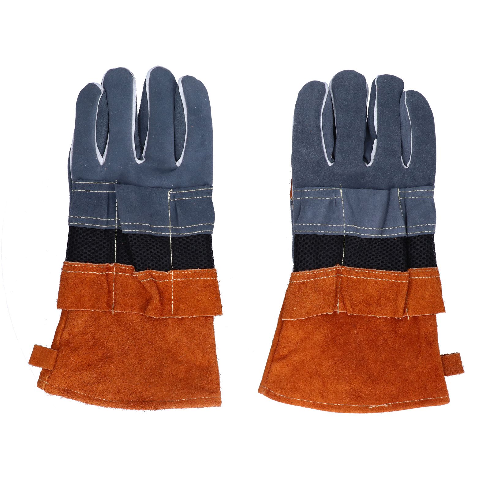 AntiScalding Gloves Cowhide High Temperature and Fire Resistant Protective view 2