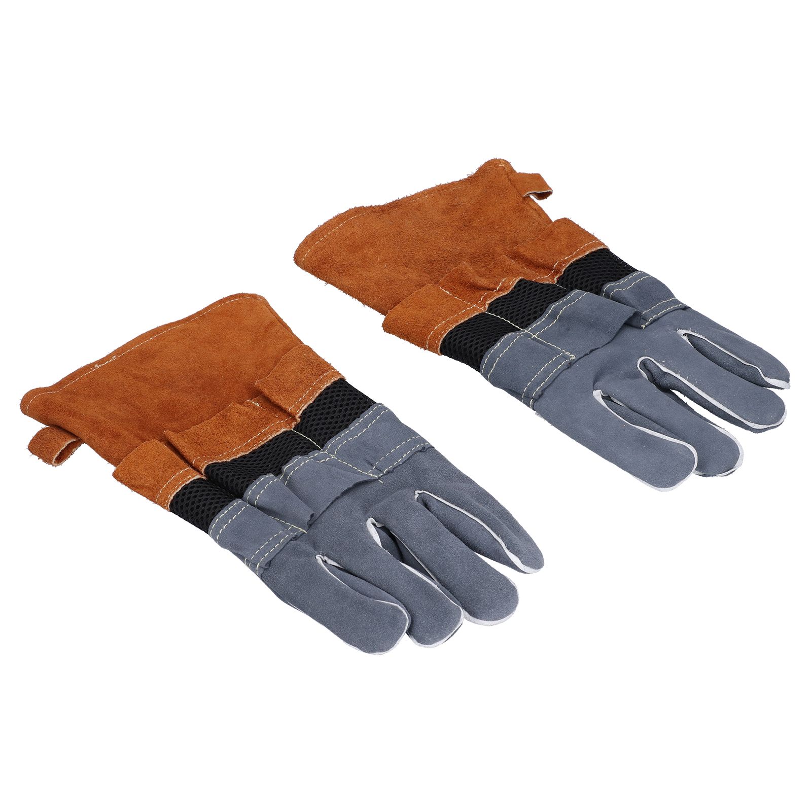 AntiScalding Gloves Cowhide High Temperature and Fire Resistant Protective view 3