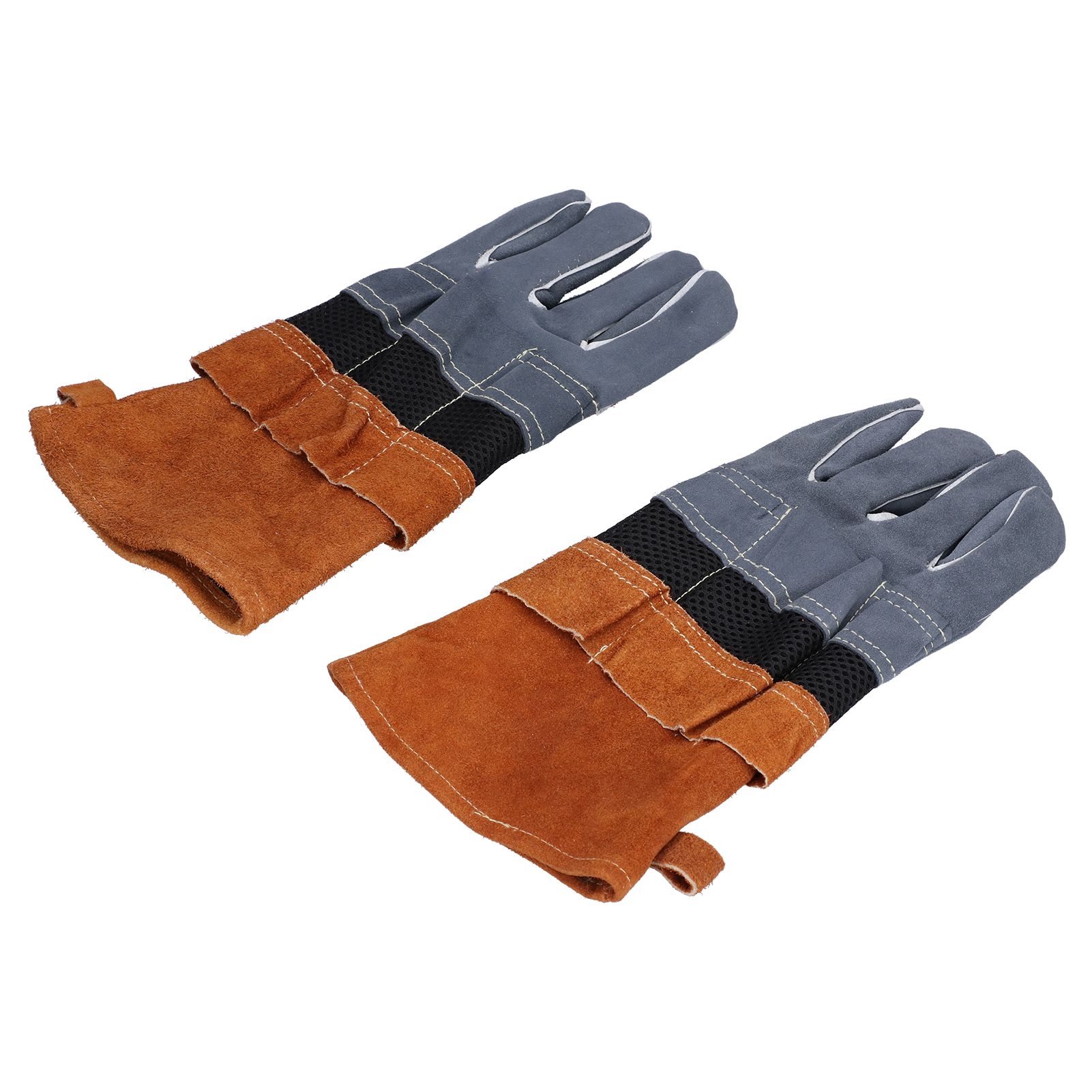 AntiScalding Gloves Cowhide High Temperature and Fire Resistant Protective view 4