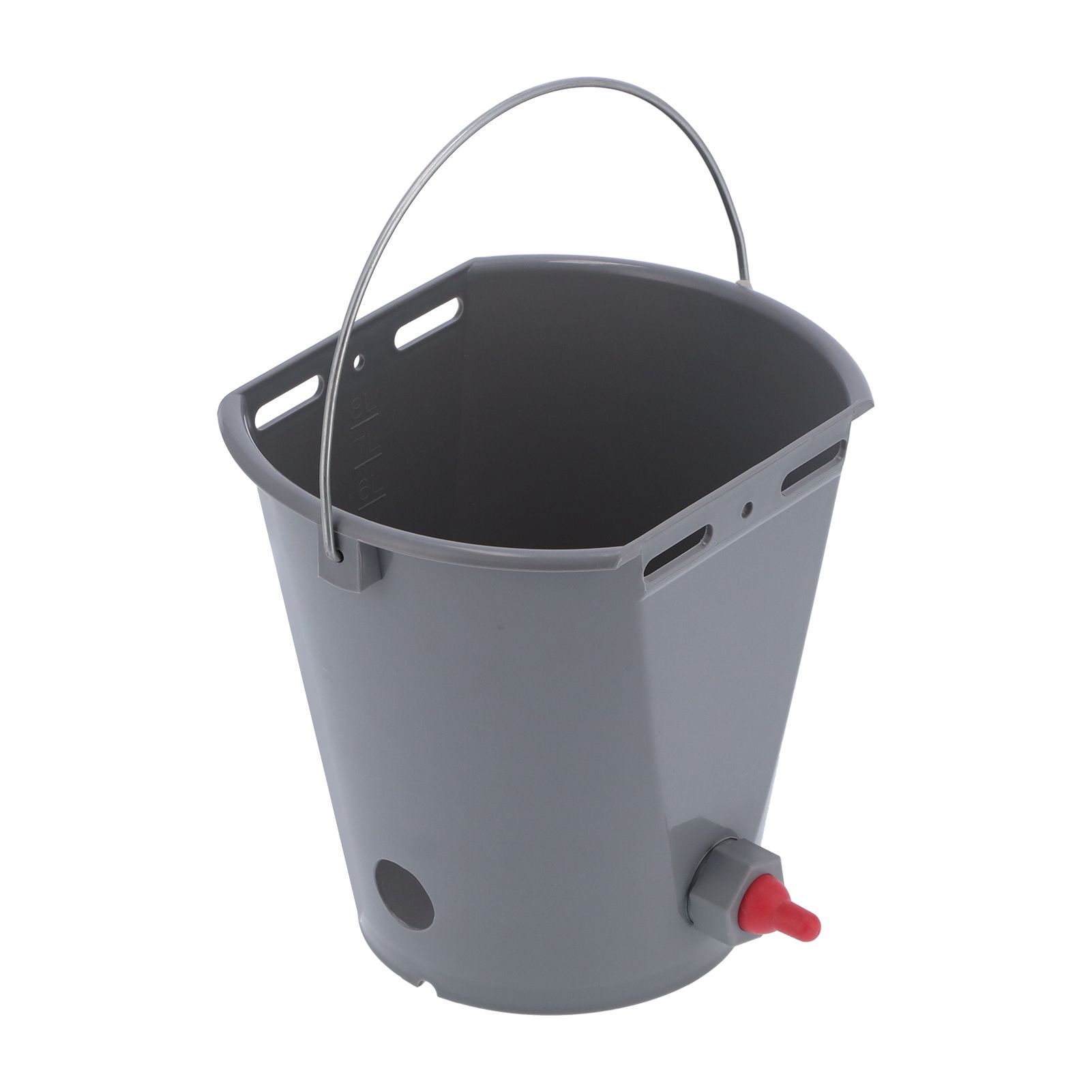 Milk Feed Bucket with 4 Nipples Check Valves Livestock Plastic Feeding view 4