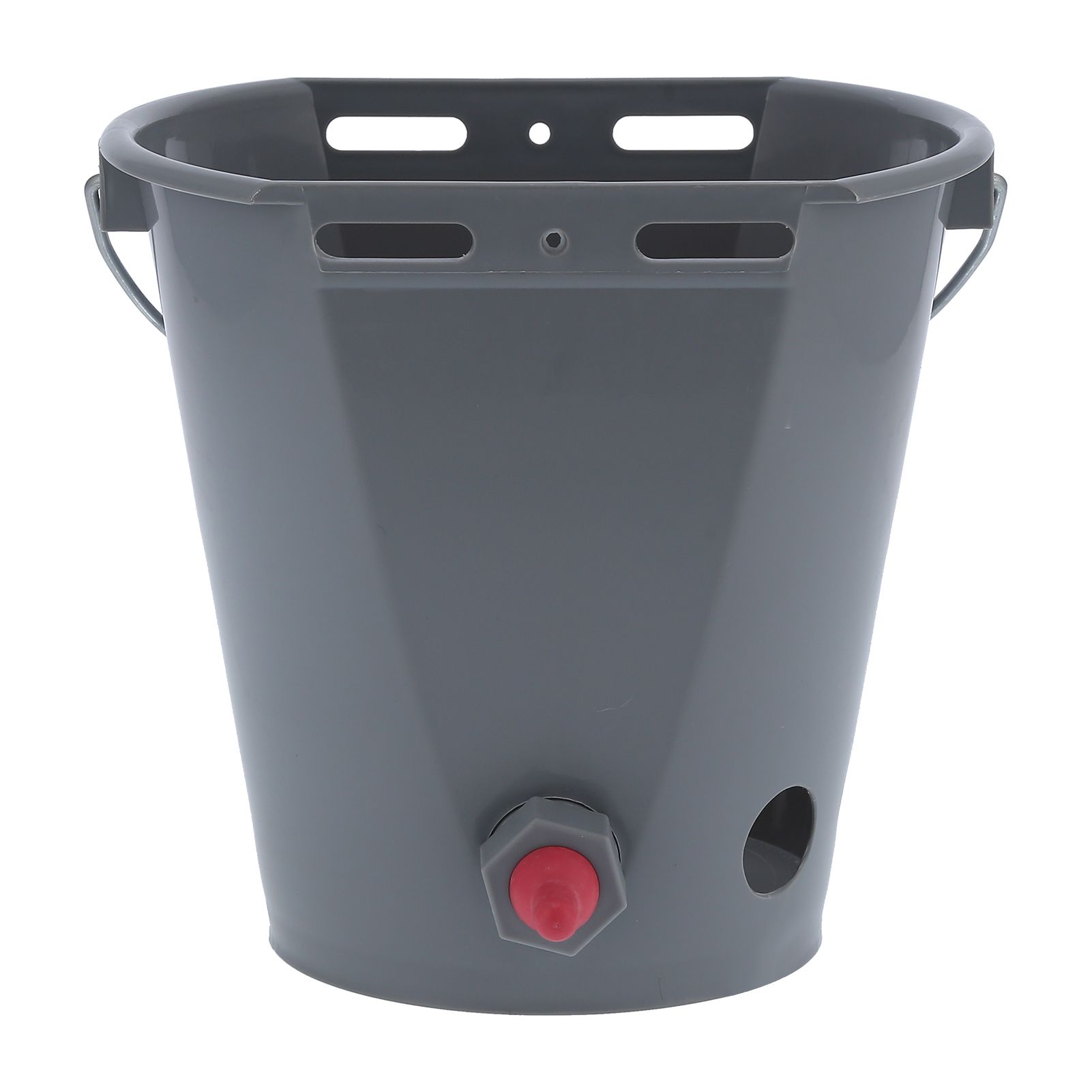 Milk Feed Bucket with 4 Nipples Check Valves Livestock Plastic Feeding view 6