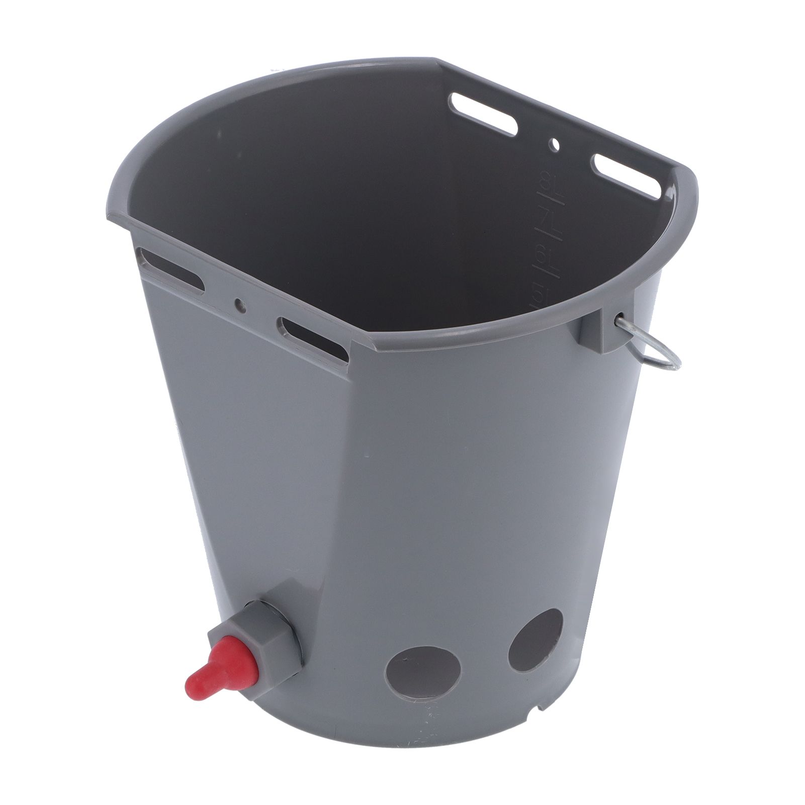 Milk Feed Bucket with 4 Nipples Check Valves Livestock Plastic Feeding view 8