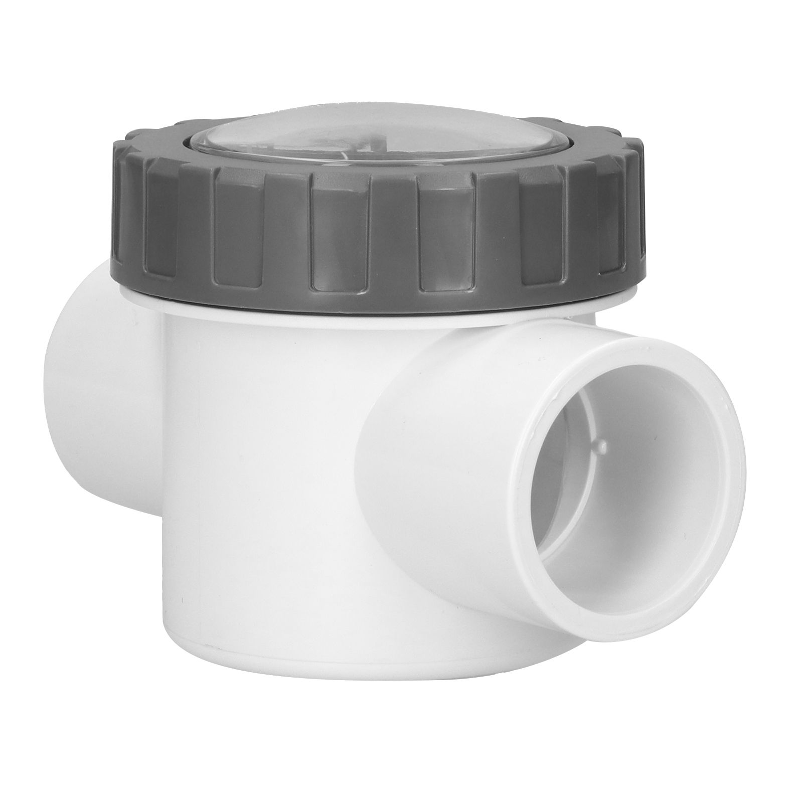PVC Check Valve Swimming Pool Transparent NonReturn Valve Replacement view 3