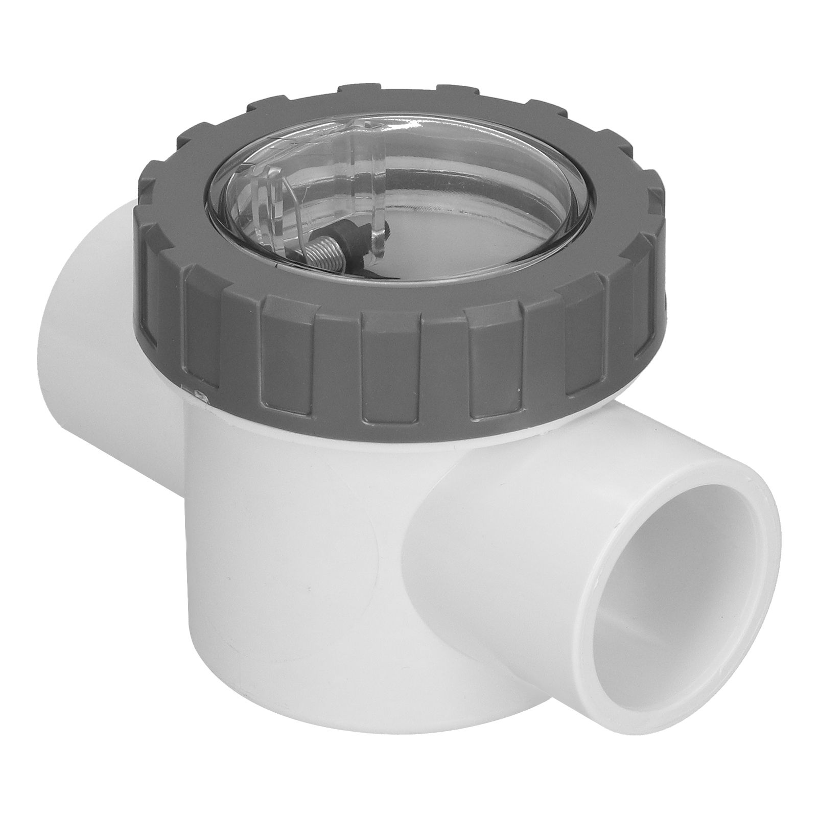 PVC Check Valve Swimming Pool Transparent NonReturn Valve Replacement view 5