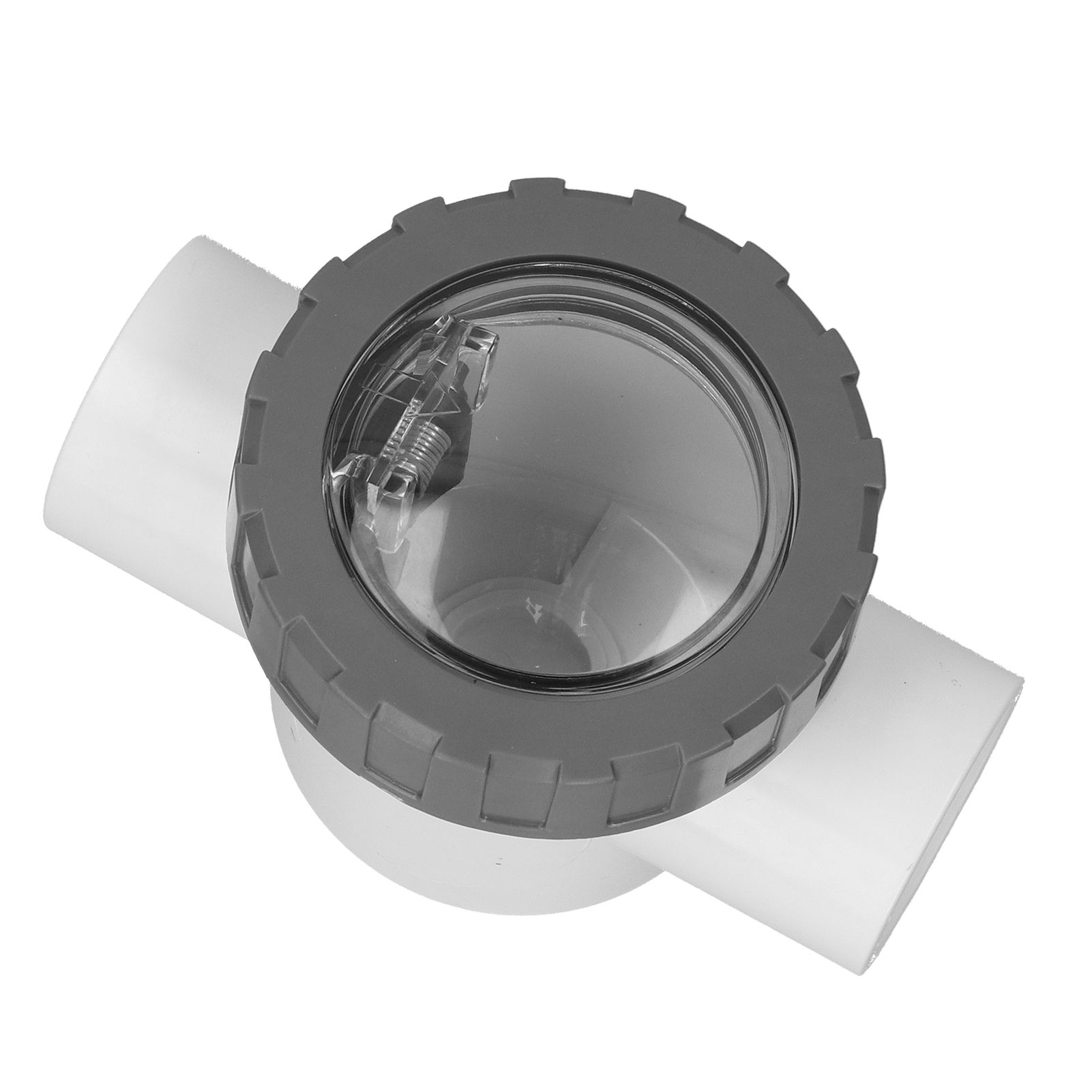 PVC Check Valve Swimming Pool Transparent NonReturn Valve Replacement view 9