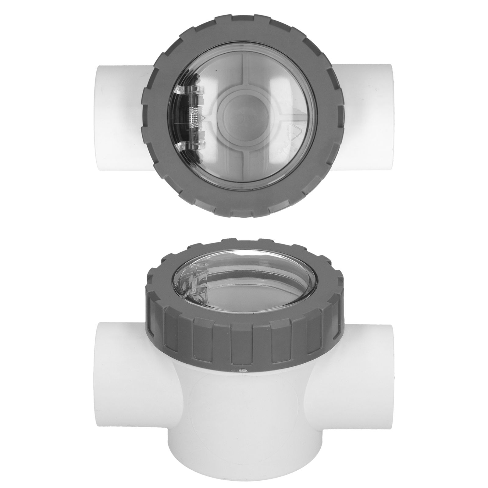 PVC Check Valve Swimming Pool Transparent NonReturn Valve Replacement view 11