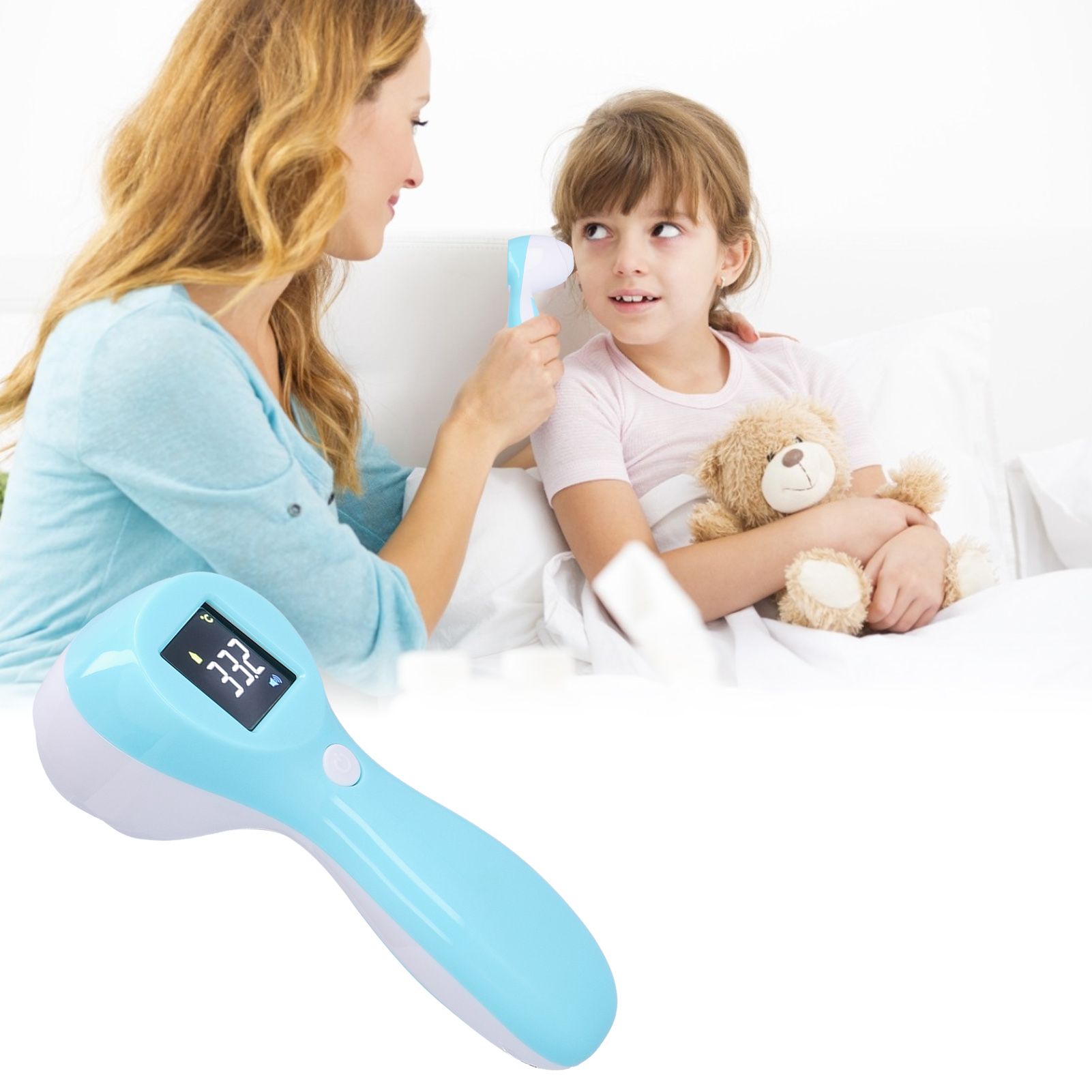 3 In 1 Digital Thermometer Human Body Animal Object Multifunction Lightweight view 11